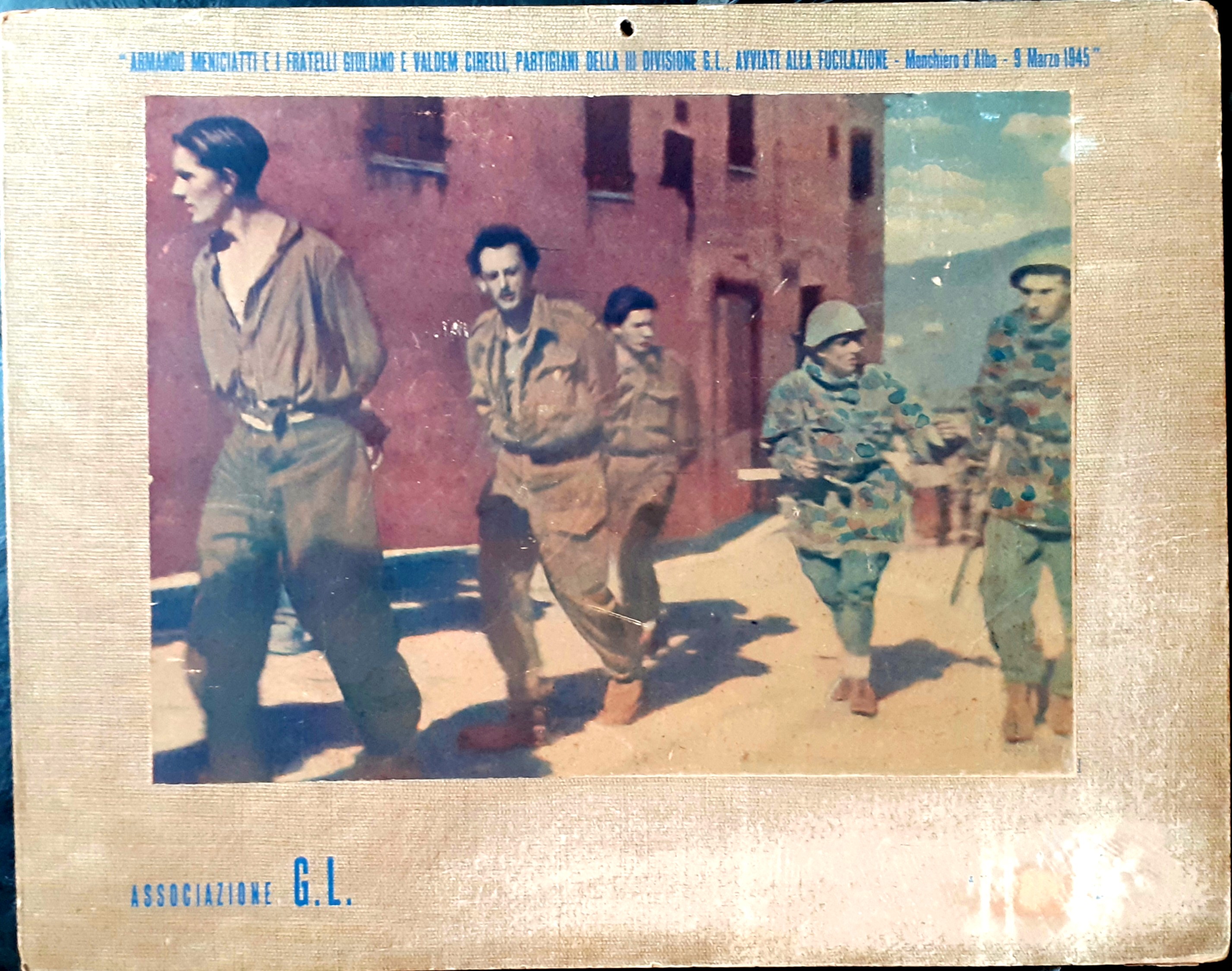 9 marzo 1945 Partigiani fucilati a Monchiero d'Alba