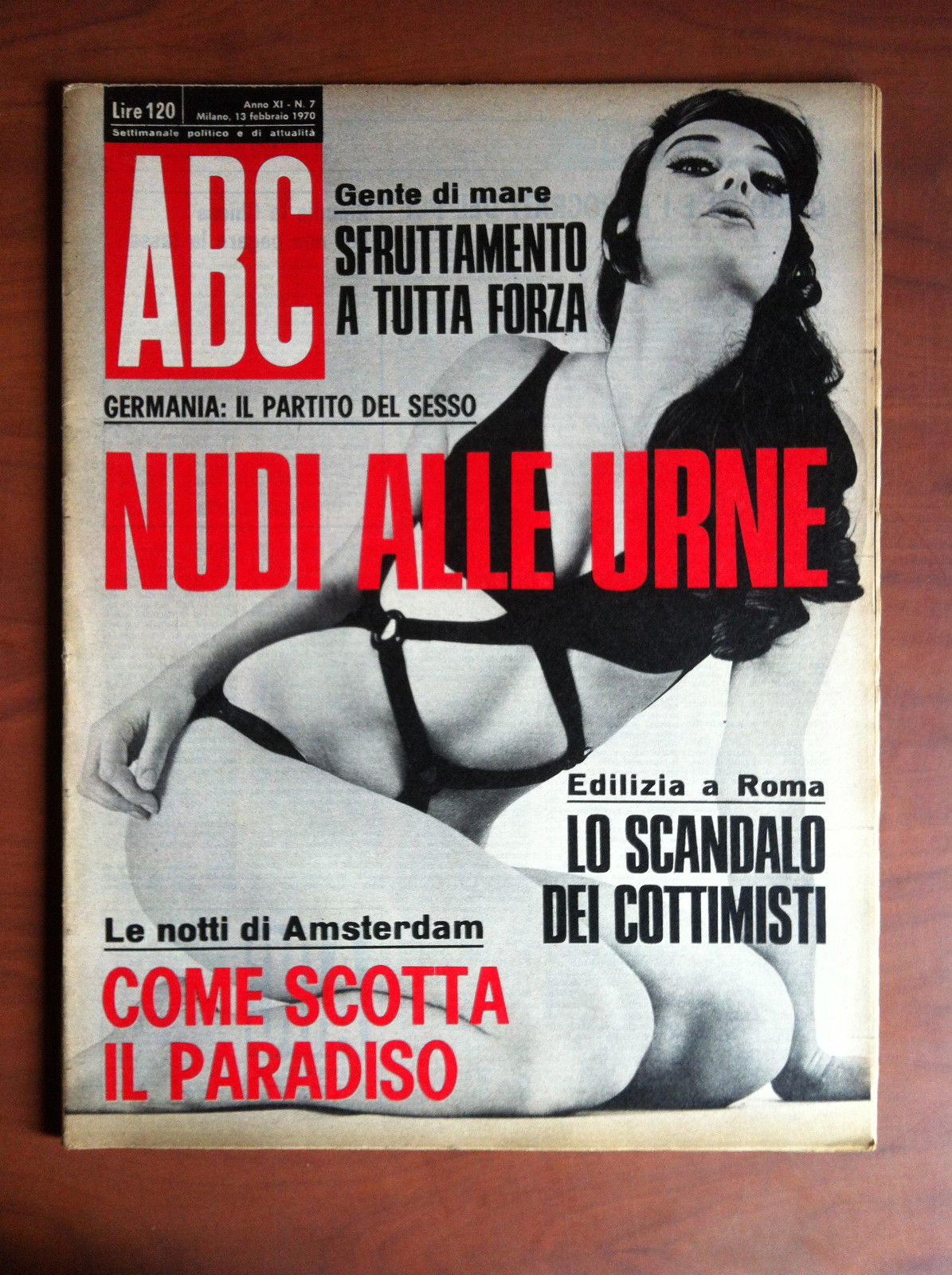 ABC Anno XI n^ 7 - 13 Febbraio 1970 - …