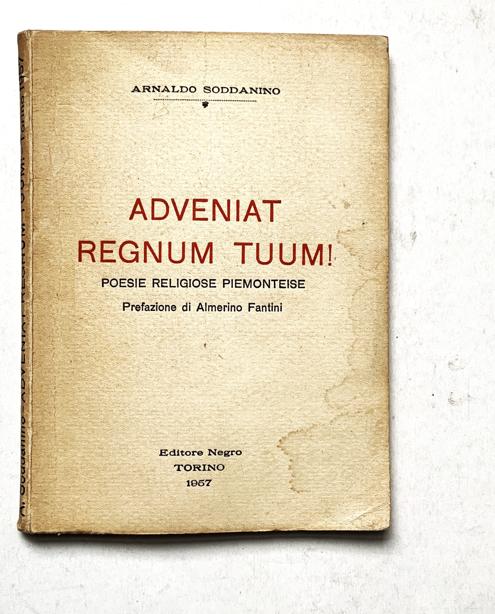 Adveniat Regnum Tuum! Poesie religiose piemonteise