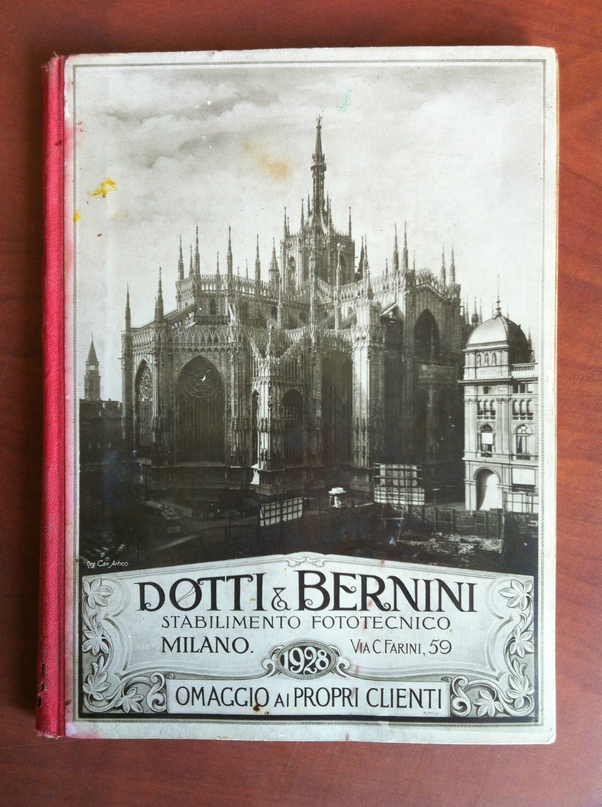 Agenda della massaia 1928 Dotti &amp; Bernini Milano - E19519