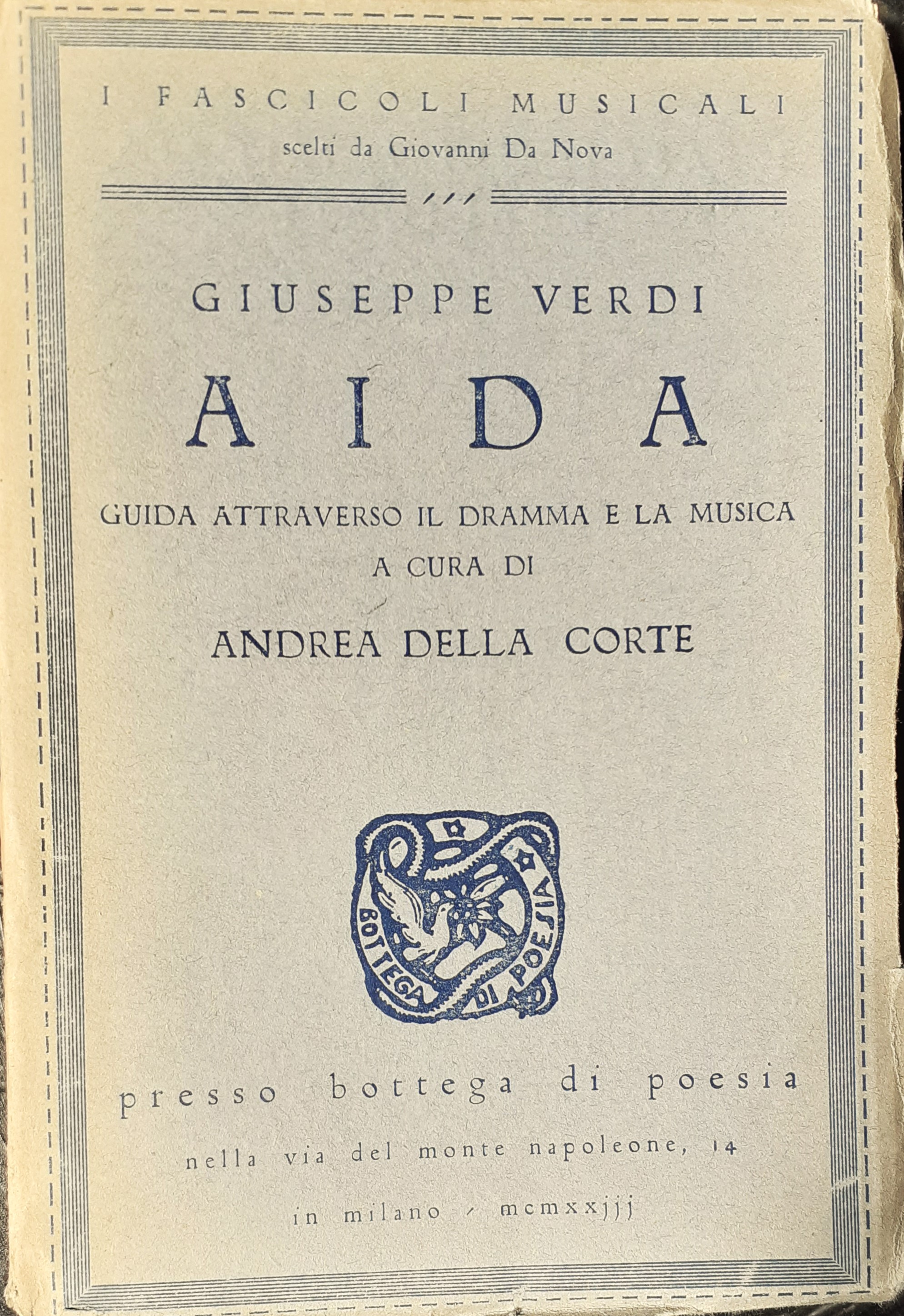 AIDA Guida attraverso il dramma e la musica a cura …