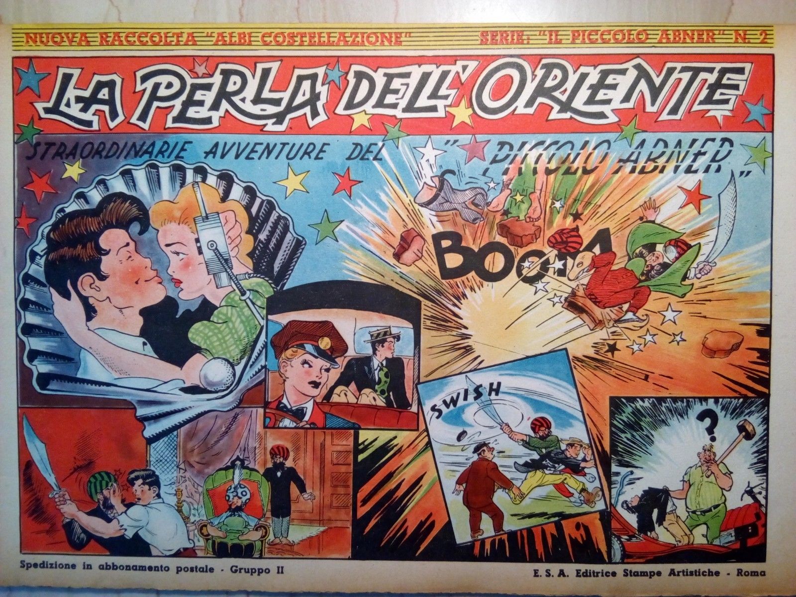 Albi costellazione serie "Il piccolo Abner" originale La Perla dell'oriente …