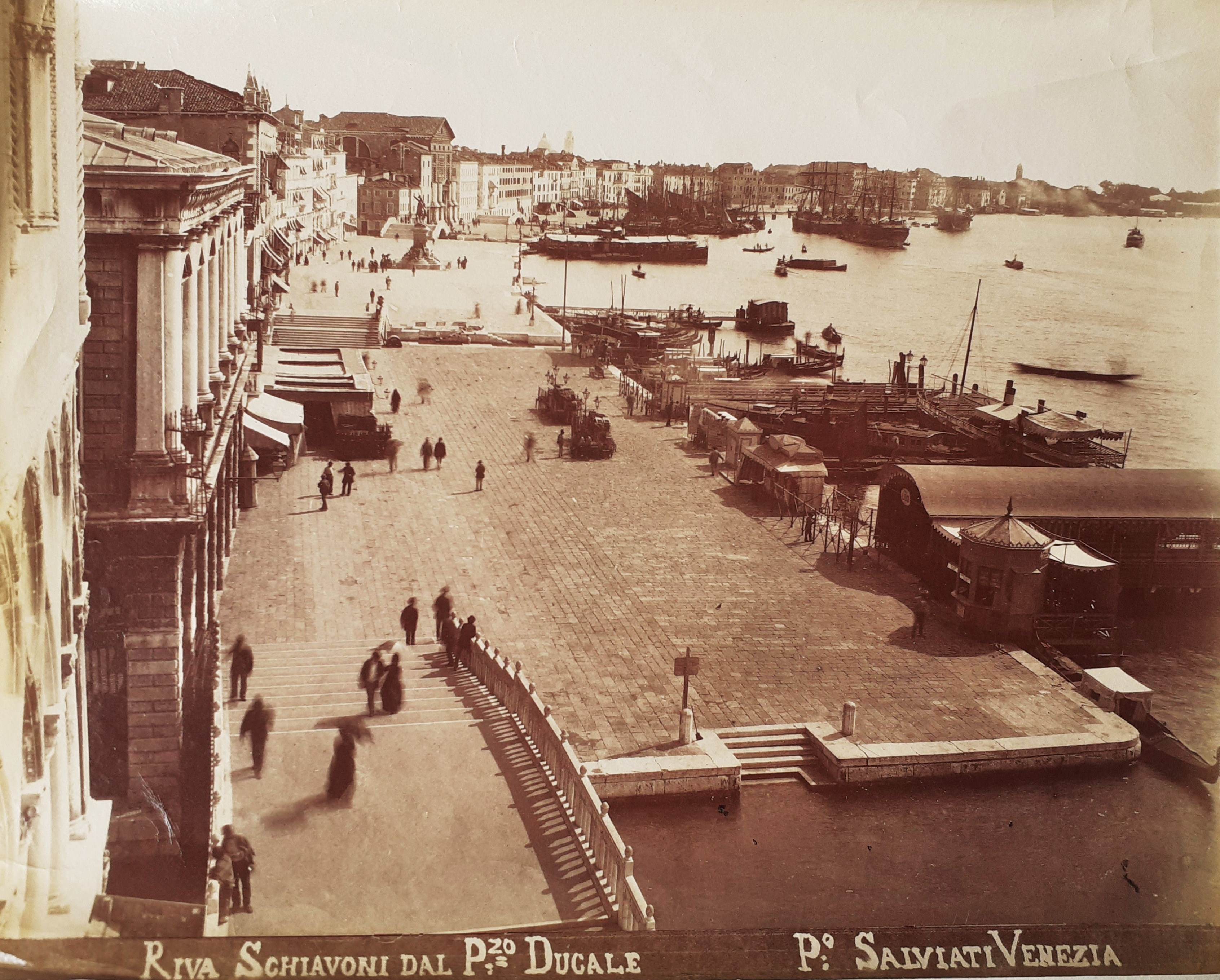 Albumina fotografo Paolo Salviati Vanezia 1880 circa