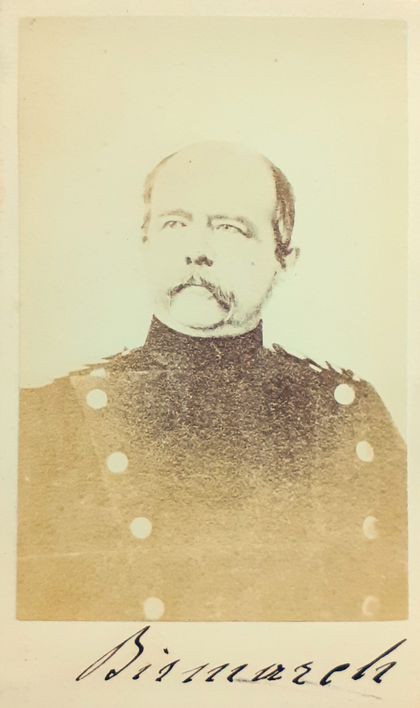 Albumina originale CVD ritratto di Otto von Bismarck, statista tedesco …