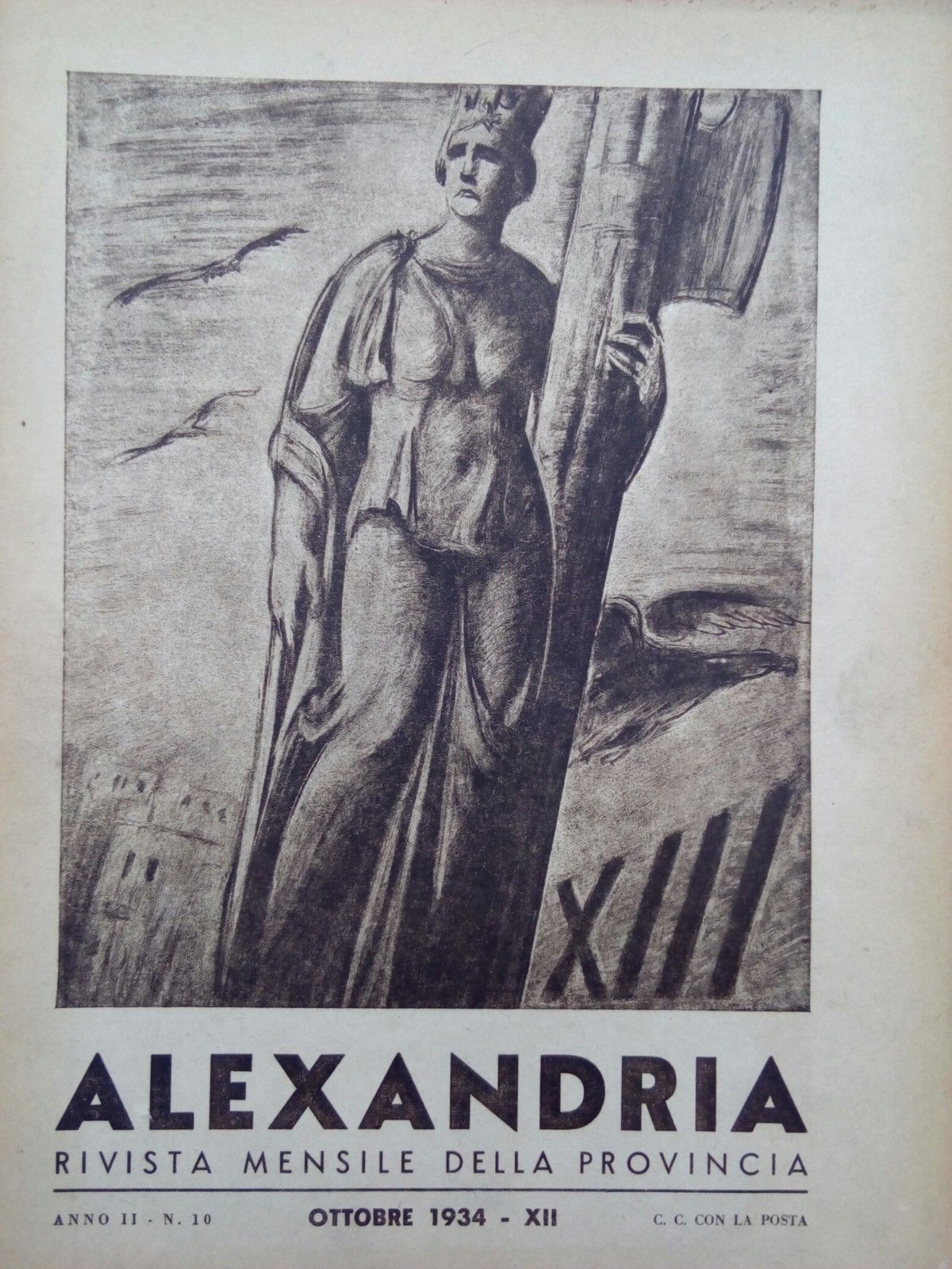 ALEXANDRIA rivista ottobre 1934