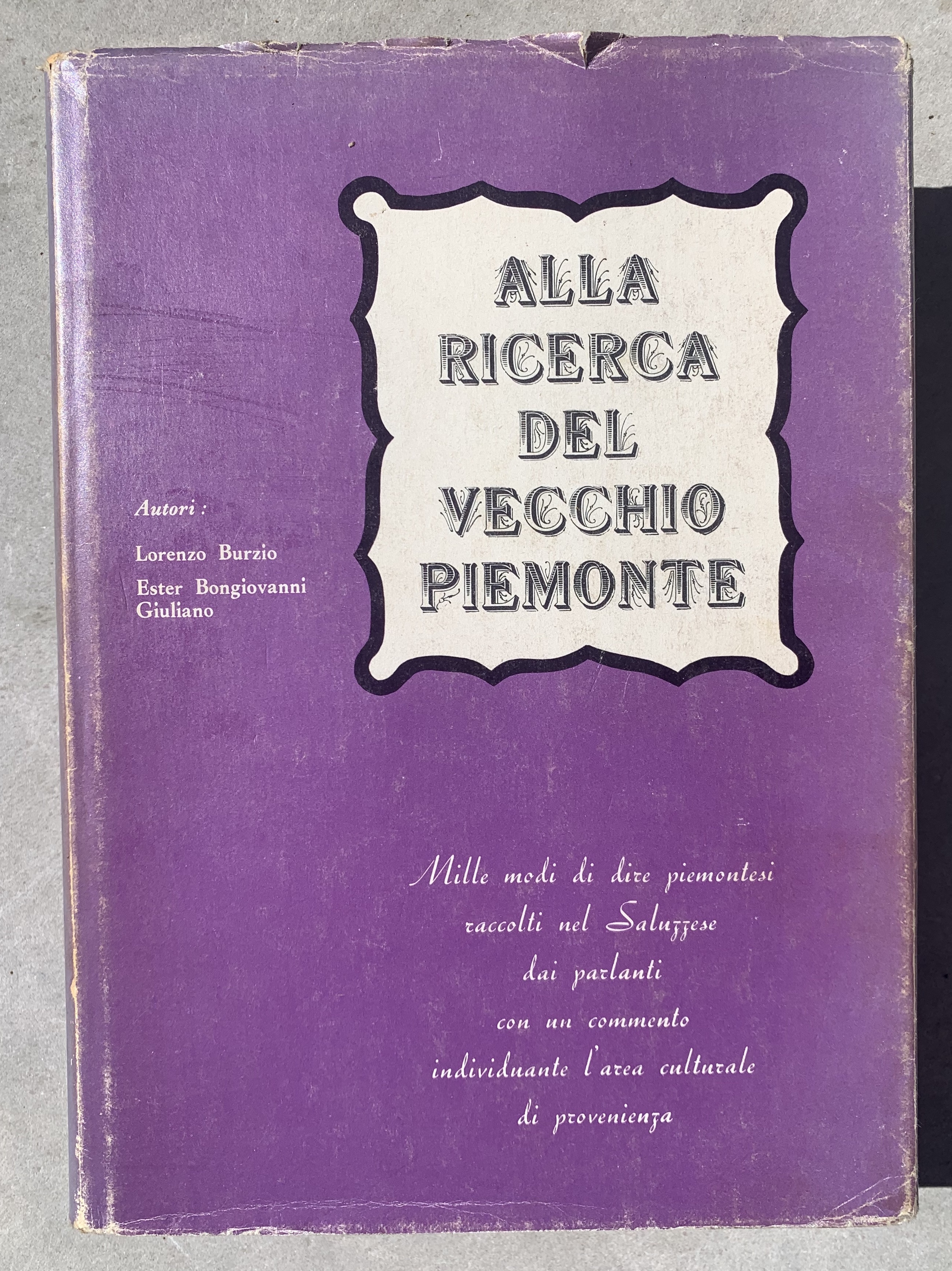 Alla ricerca del vecchio Piemonte. Mille modi di dire piemontesi …