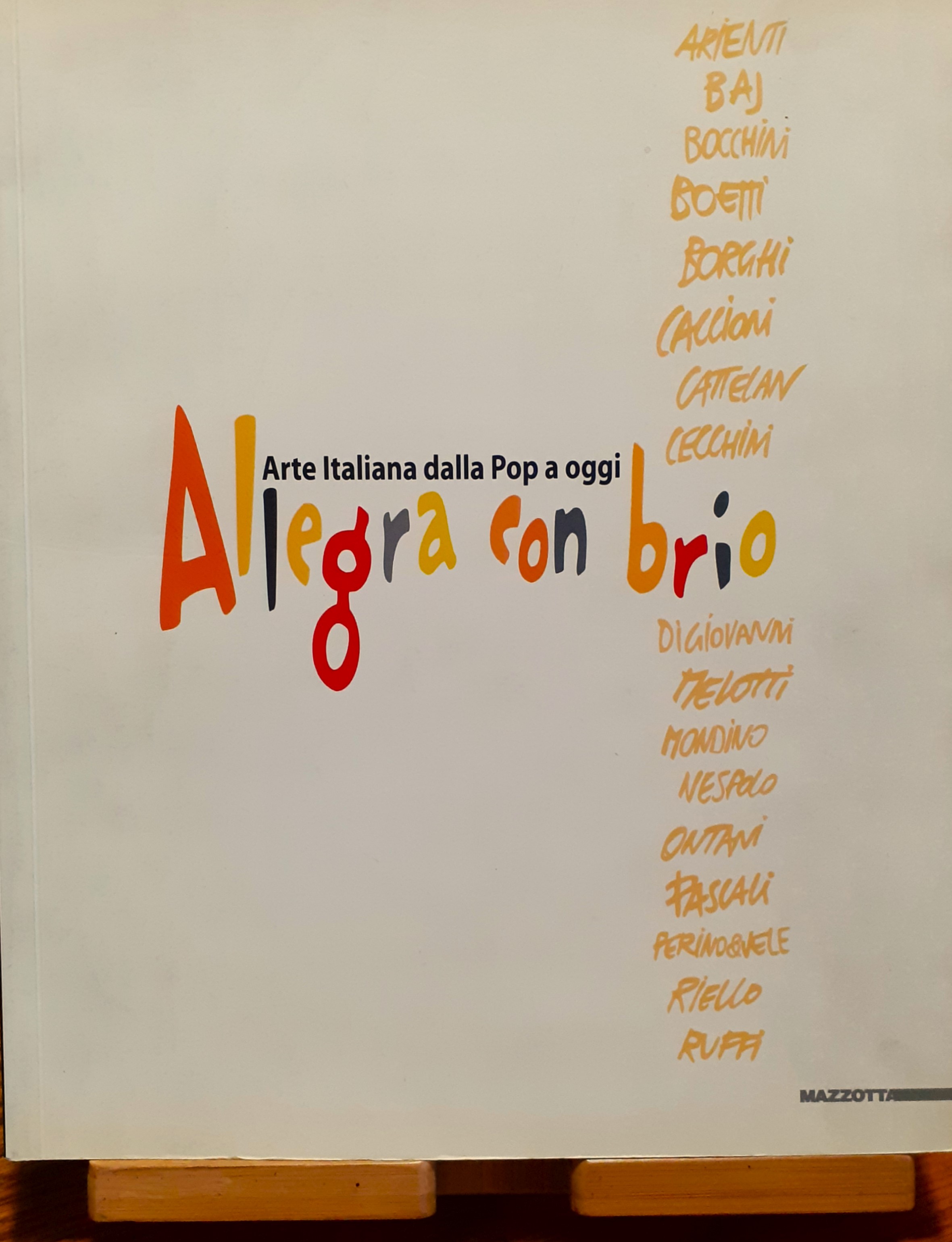Allegra con brio. Arte italiana dalla Pop a oggi