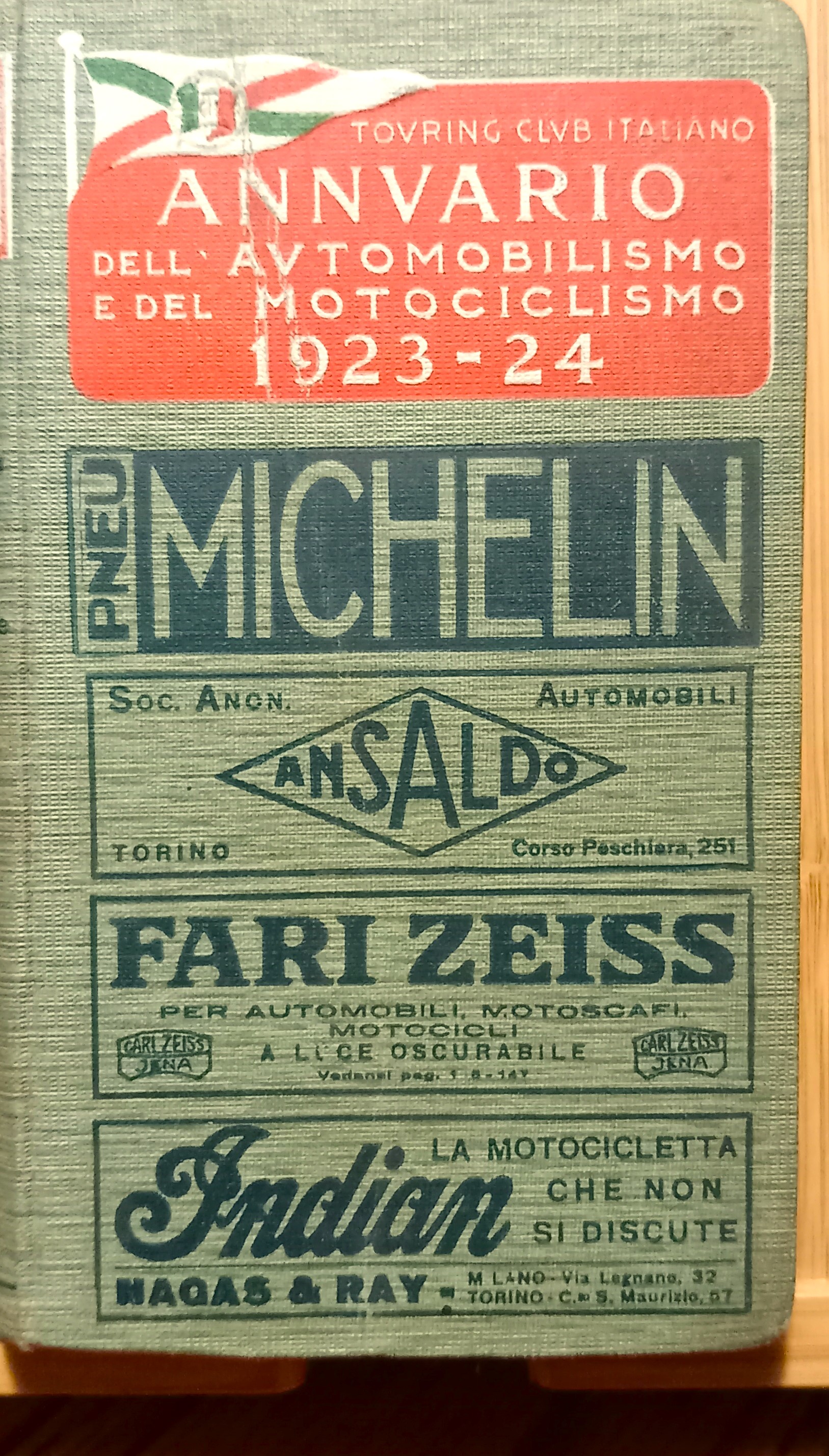 Annuario dell'Automobilismo e del Motociclismo 1923-24 (Volume XII)