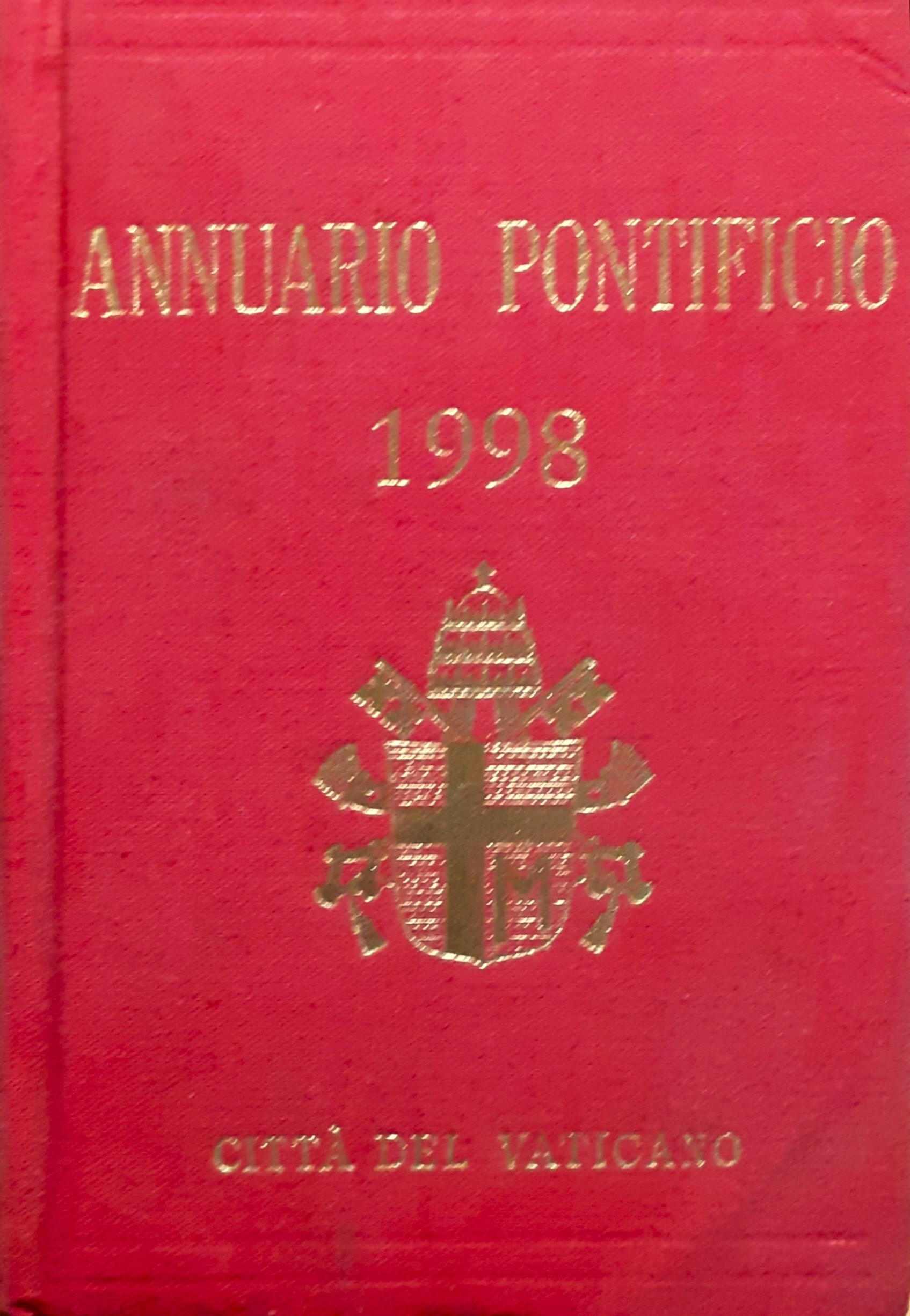 Annuario Pontificio per l'anno 1998