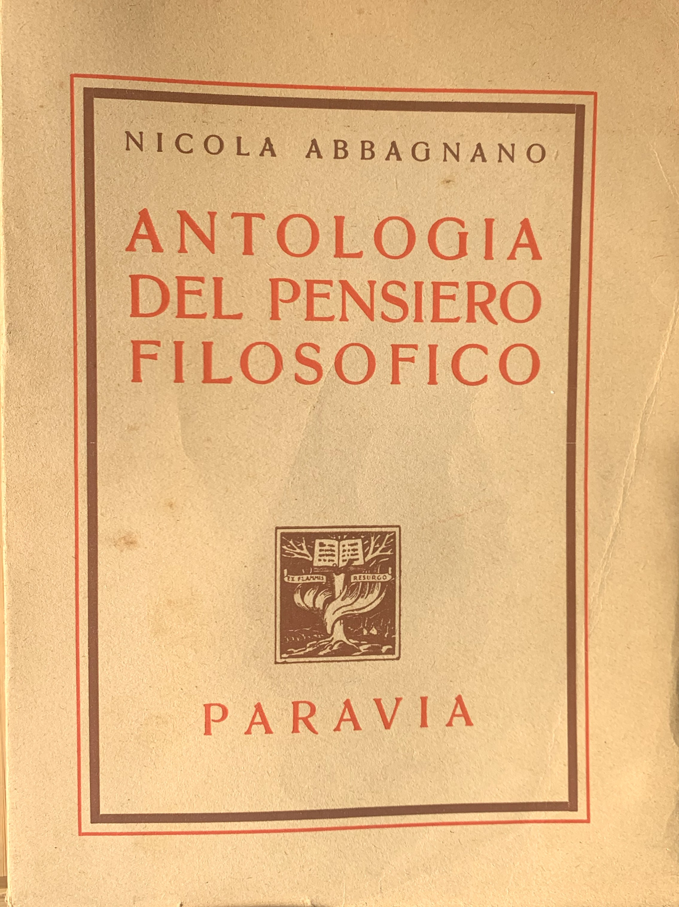 Antologia del pensiero filosofico