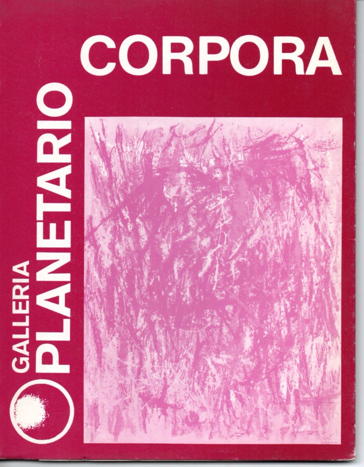 Antonio Corpora catalogo Galleria Planetario Trieste 1980
