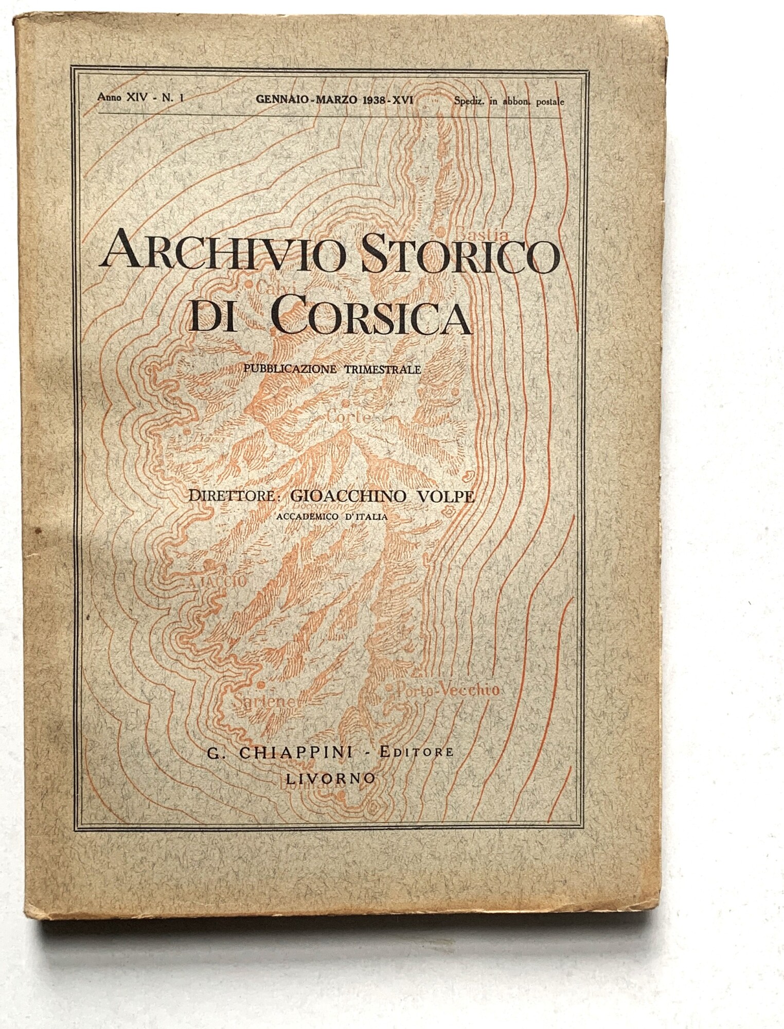 Archivio Storico di Corsica. Pubblicazione trimestrale (Anno XIV - N. …