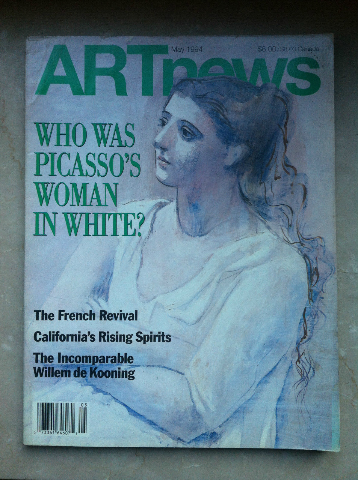 Art News n^ 5 May 1994 Cover: Picasso - E19491