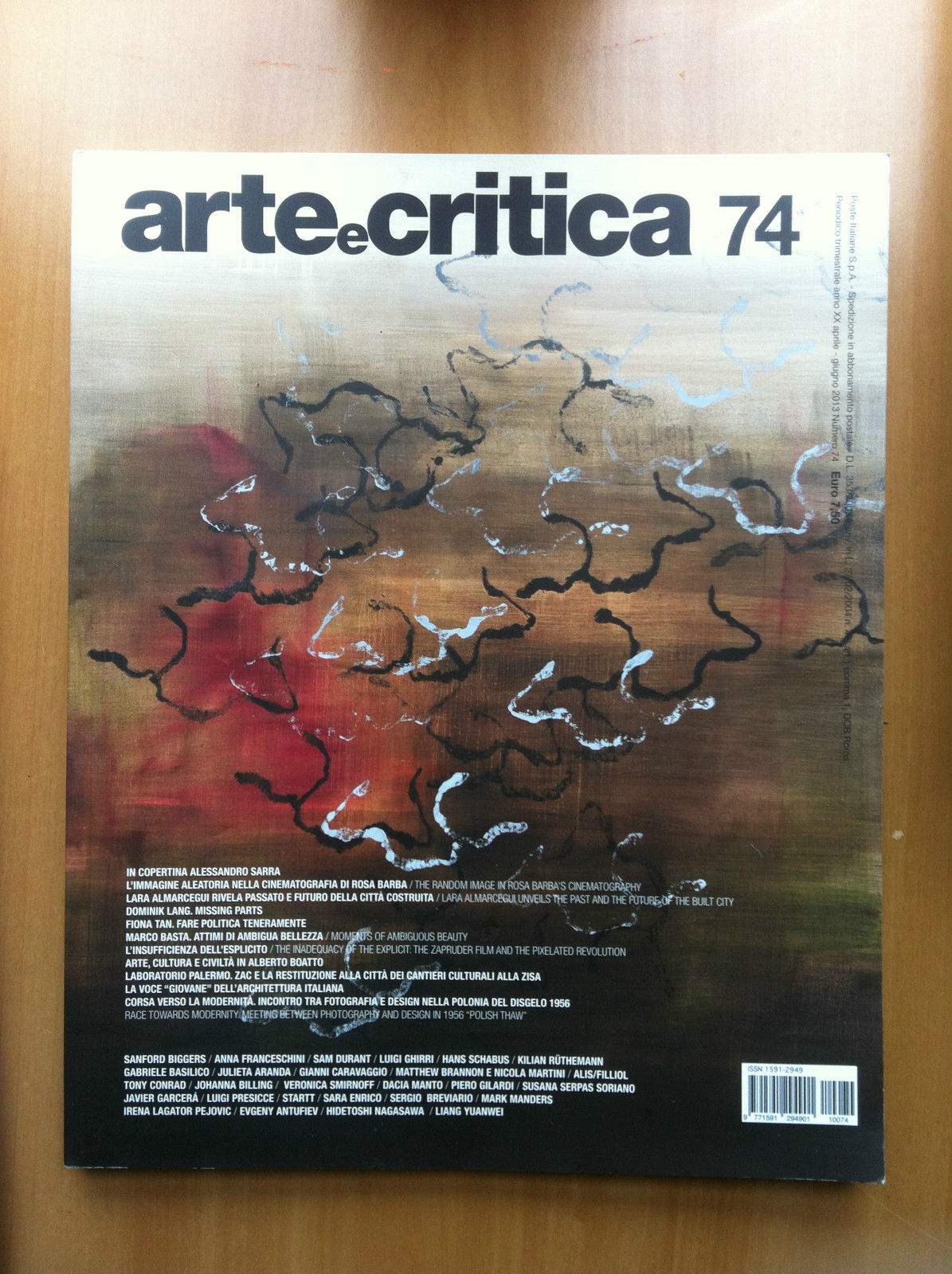 Arte e Critica 74 Anno XX Aprile-Giugno 2013 - E15796