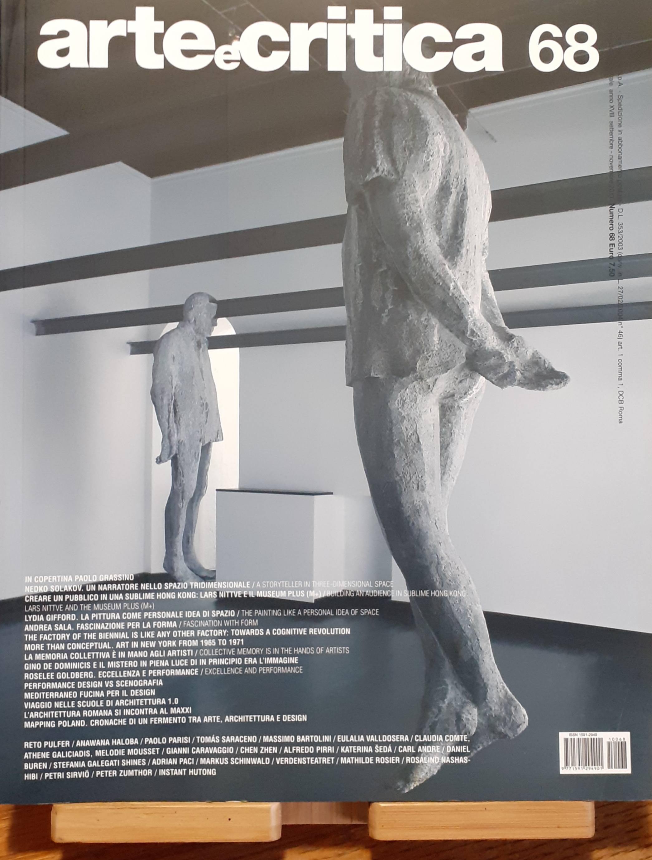 Arte e critica periodico trimestrale N^ 68 settembre-novembre 2011