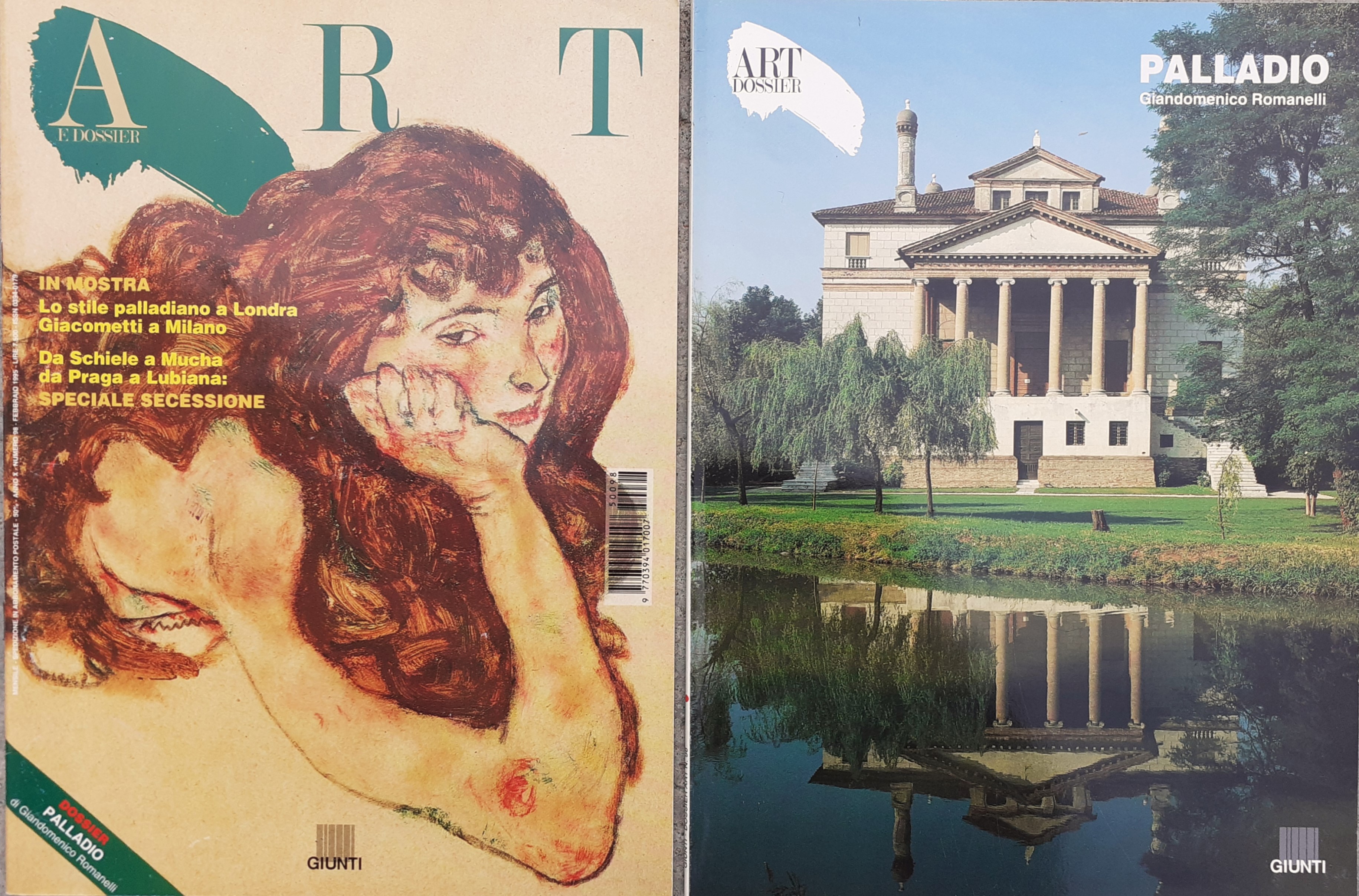 Arte e Dossier numero 98 febbraio 1995 con inserto Palladio