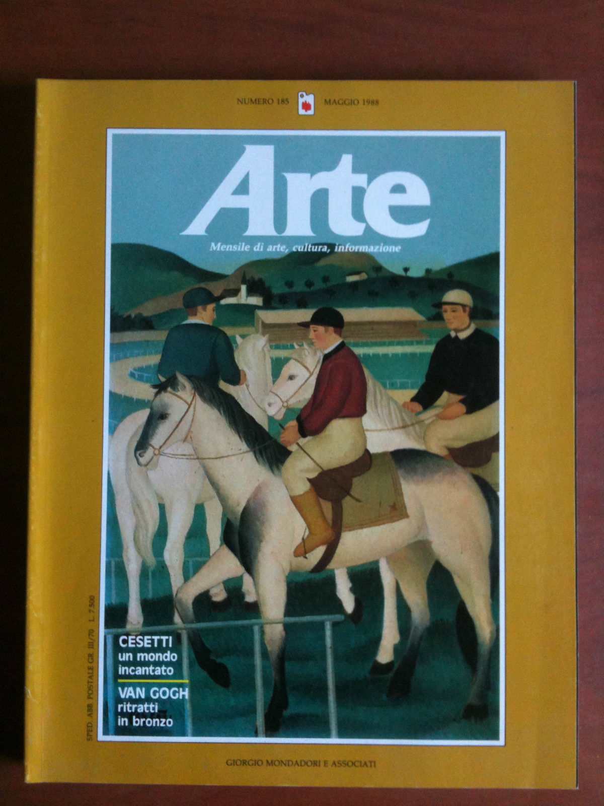 ARTE n^ 185 Maggio 1988