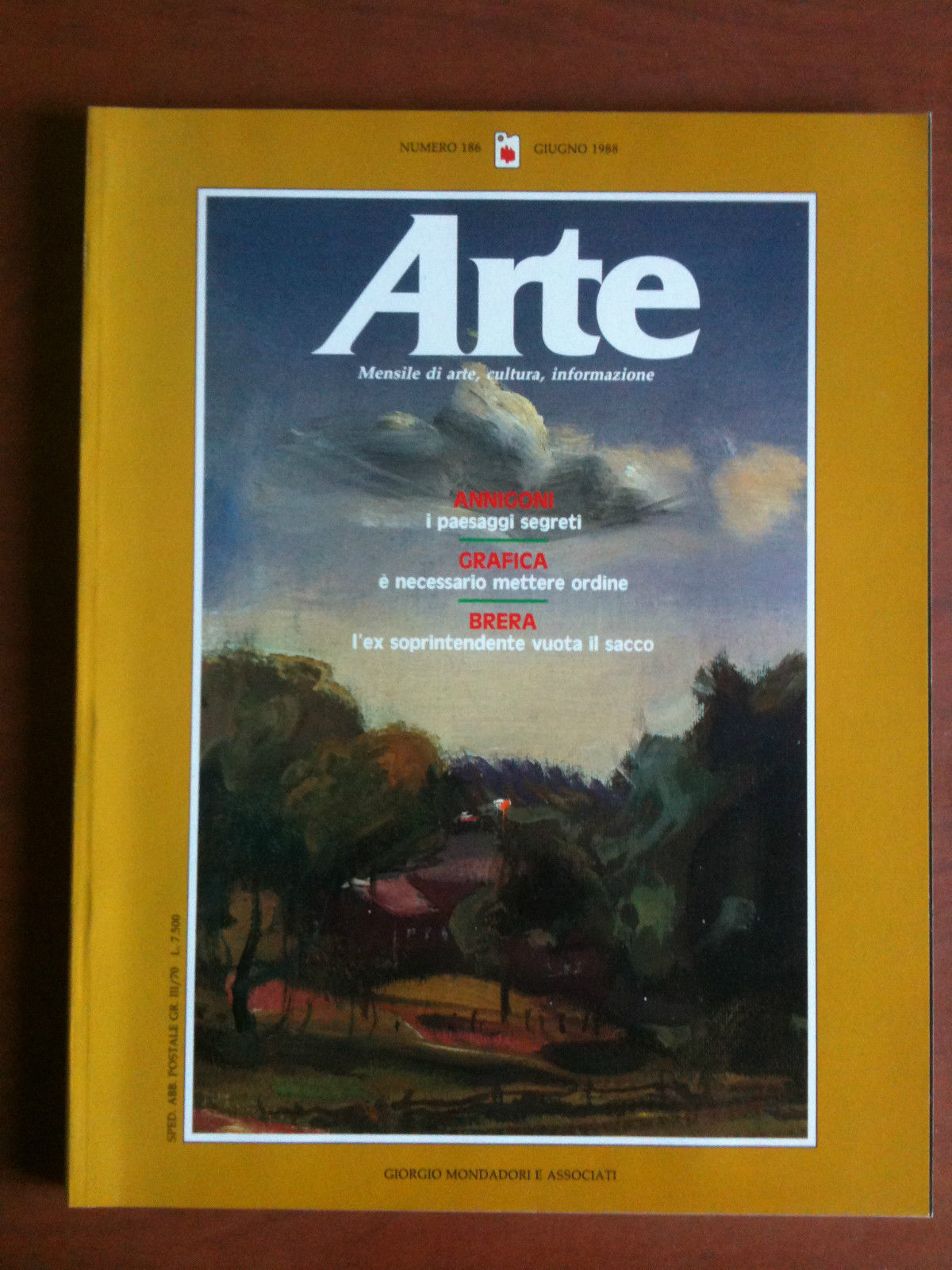 ARTE n^ 186 Giugno 1988
