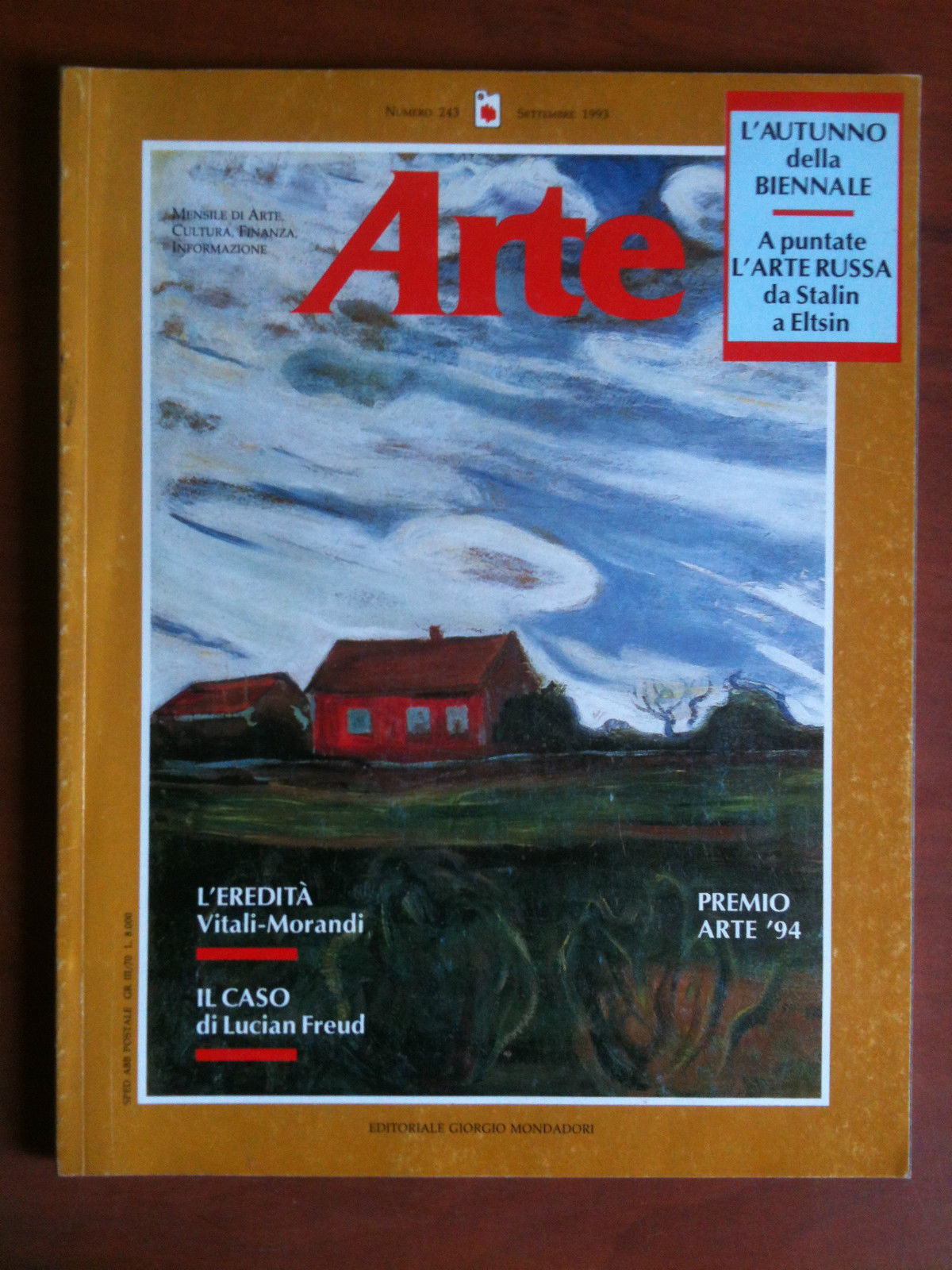 ARTE n^ 243 Settembre 1993