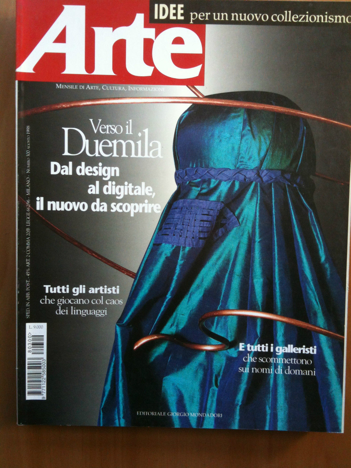 ARTE n^ 300 Agosto 1998