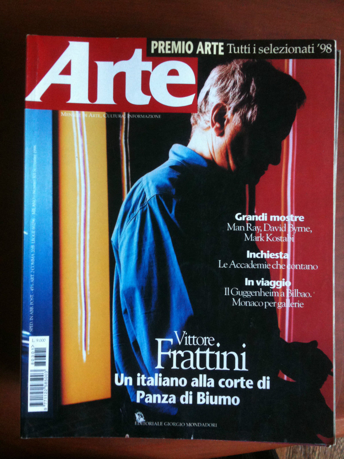 ARTE n^ 301 Settembre 1998