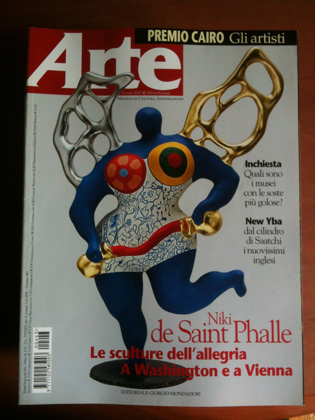 ARTE n^ 443 Luglio 2010