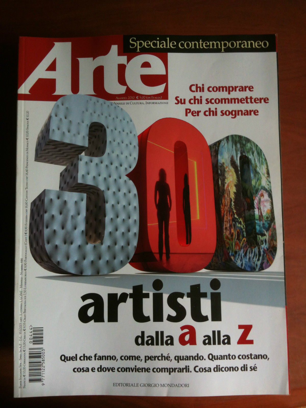 ARTE n^ 444 Agosto 2010