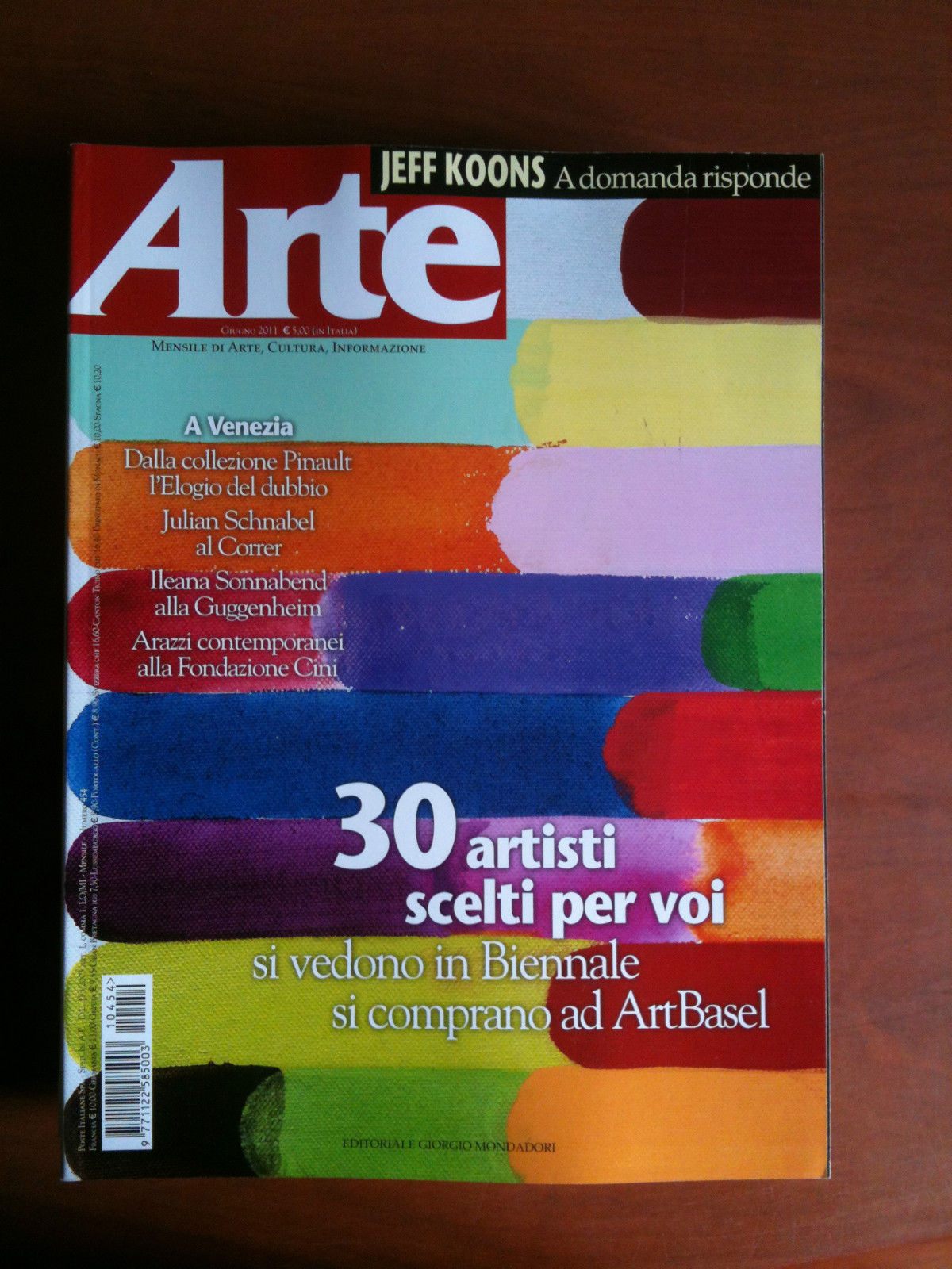 ARTE n^ 454 Giugno 2011