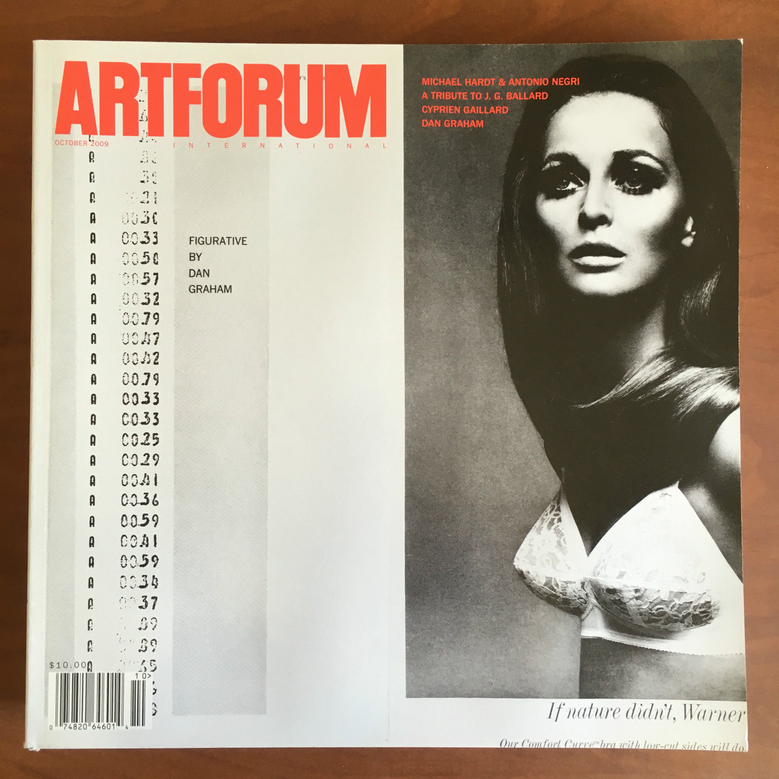 Artforum n^ 2 October 2009 Cover Dan Graham - E21656
