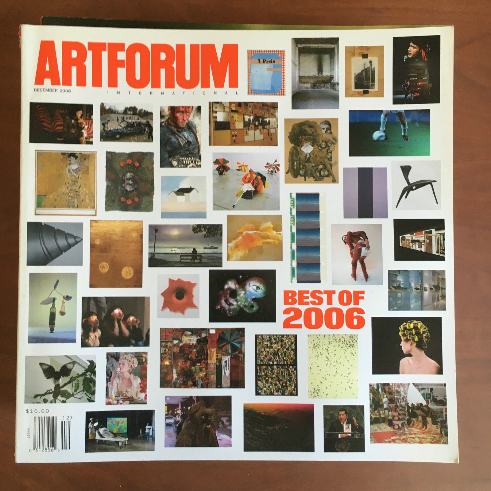 Artforum n^ 4 December 2006 Cover Best of 2006 - …
