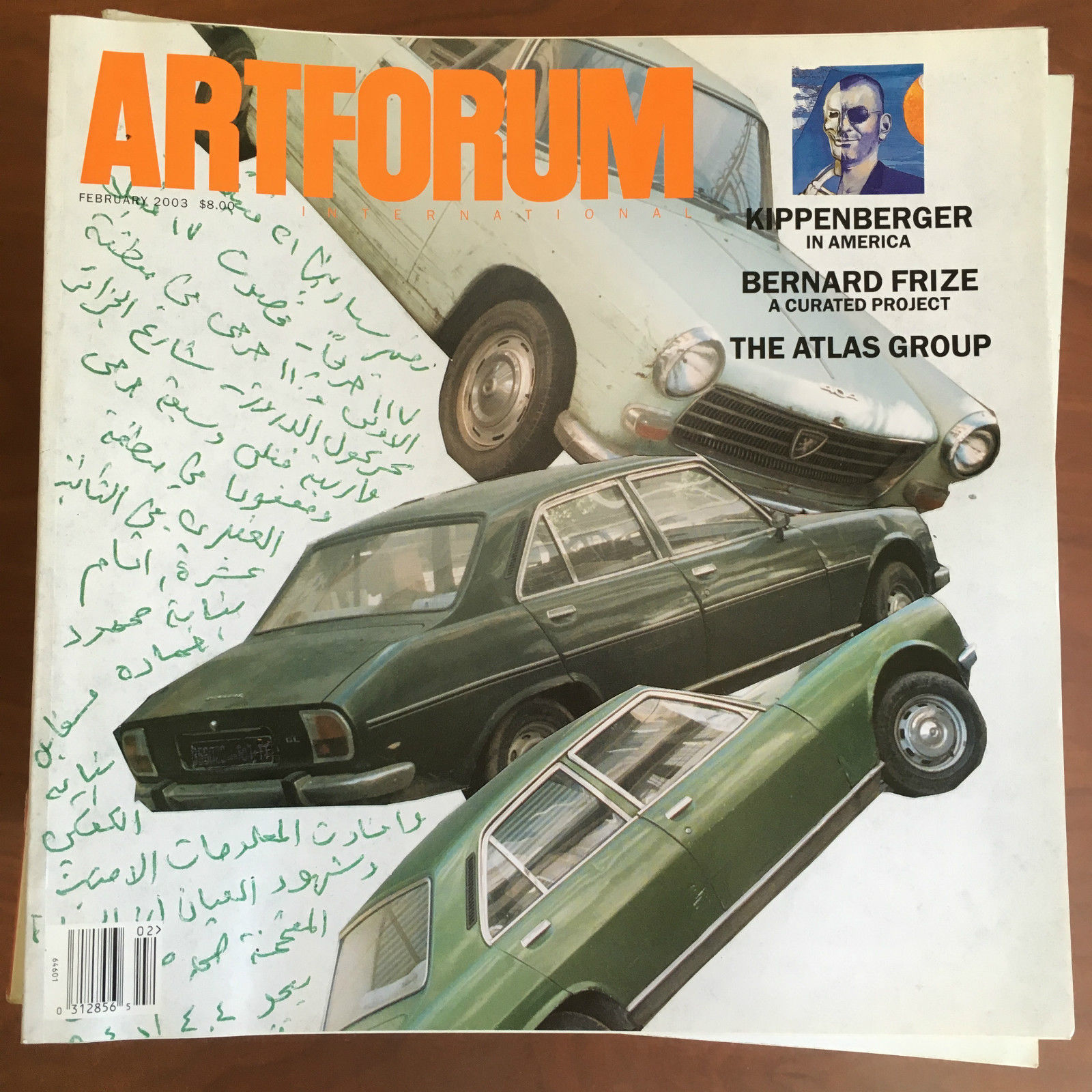 Artforum n^ 6 February 2003 Cover Atlas Group - E21646