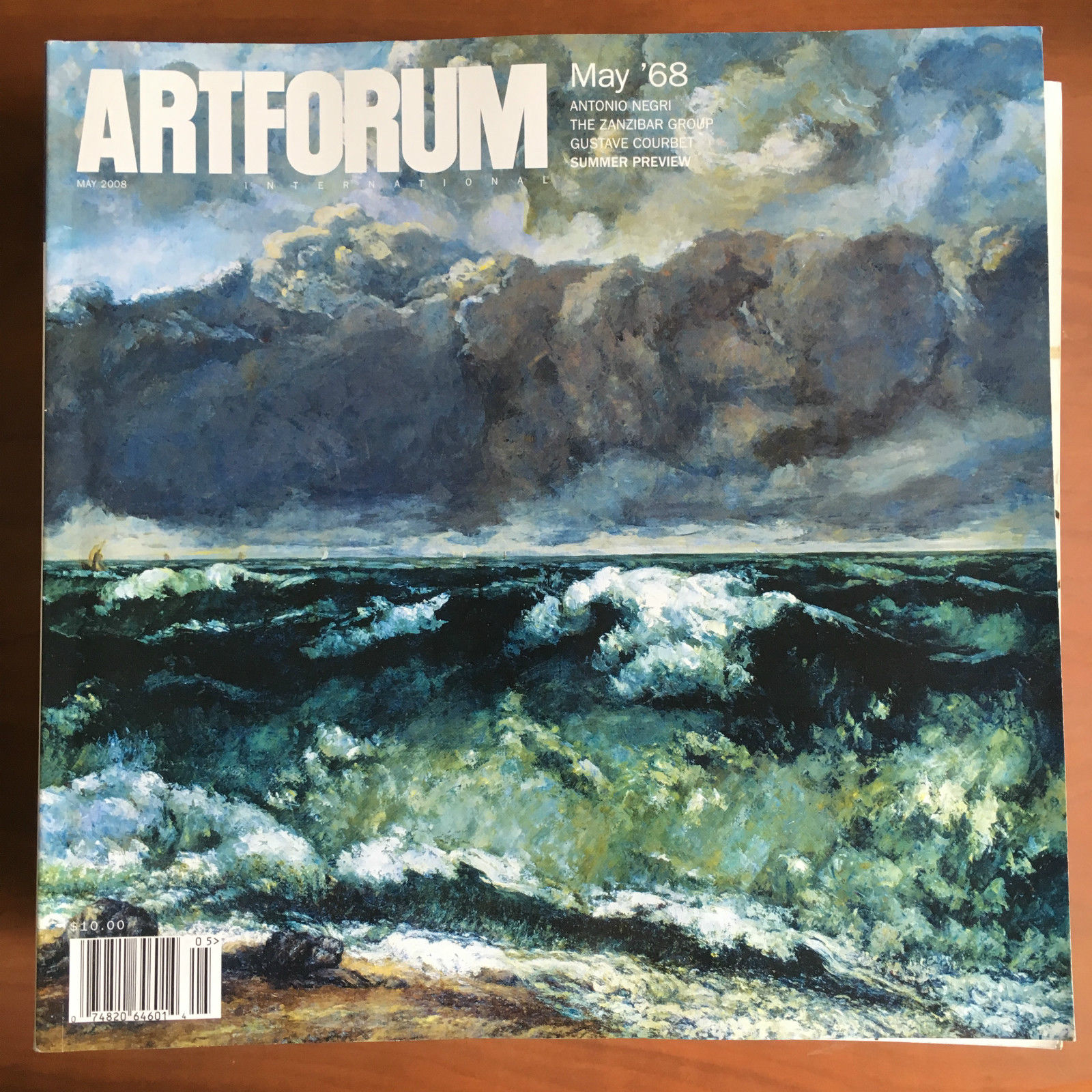 Artforum n^ 9 May 2008 Cover Gustave Courbet - E21374
