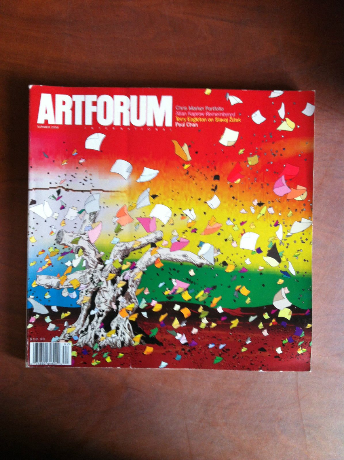 Artforum Summer 2006 Cover Paul Chan