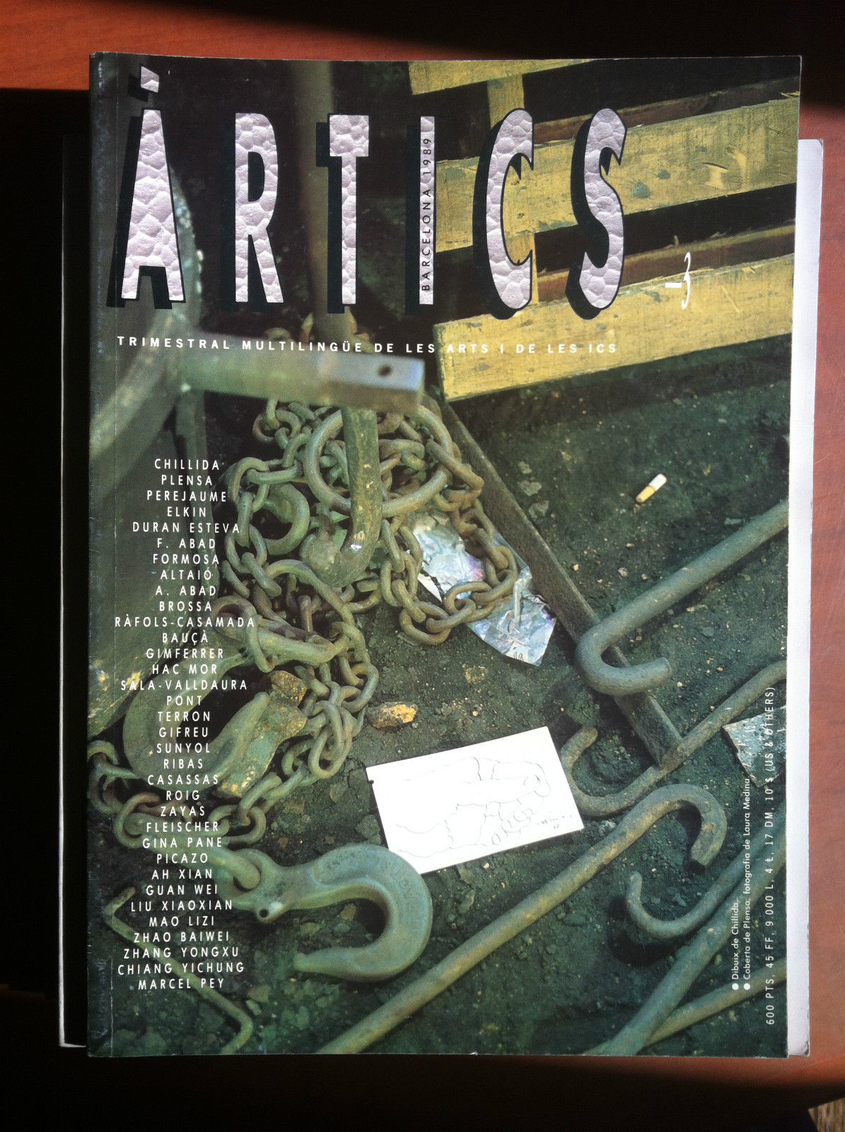 Artics n^ 3 Barcelona 1989