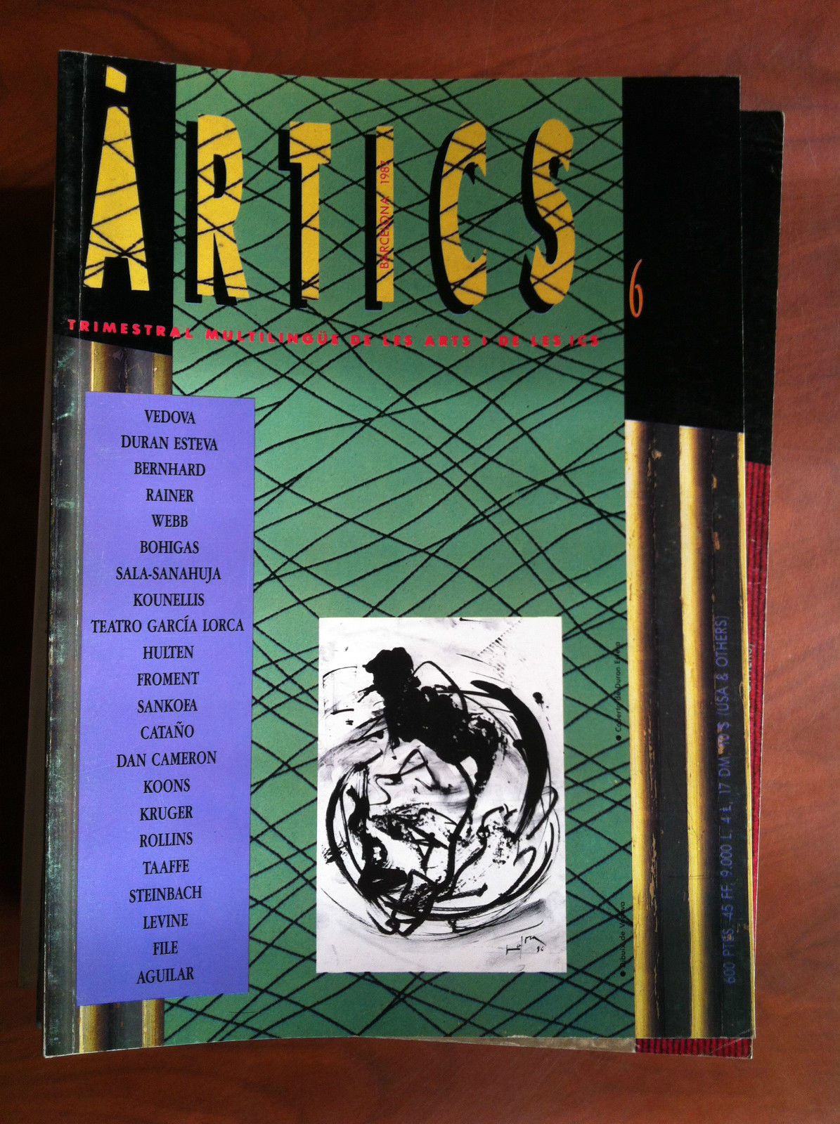 Artics n^ 6 Barcelona 1987