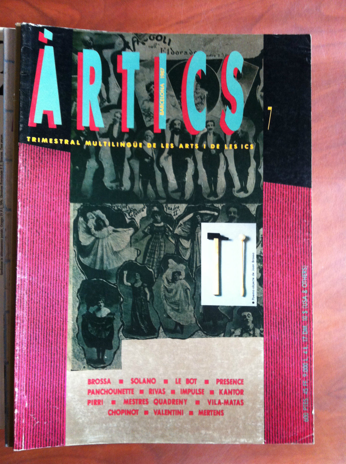 Artics n^ 7 Barcelona 1987