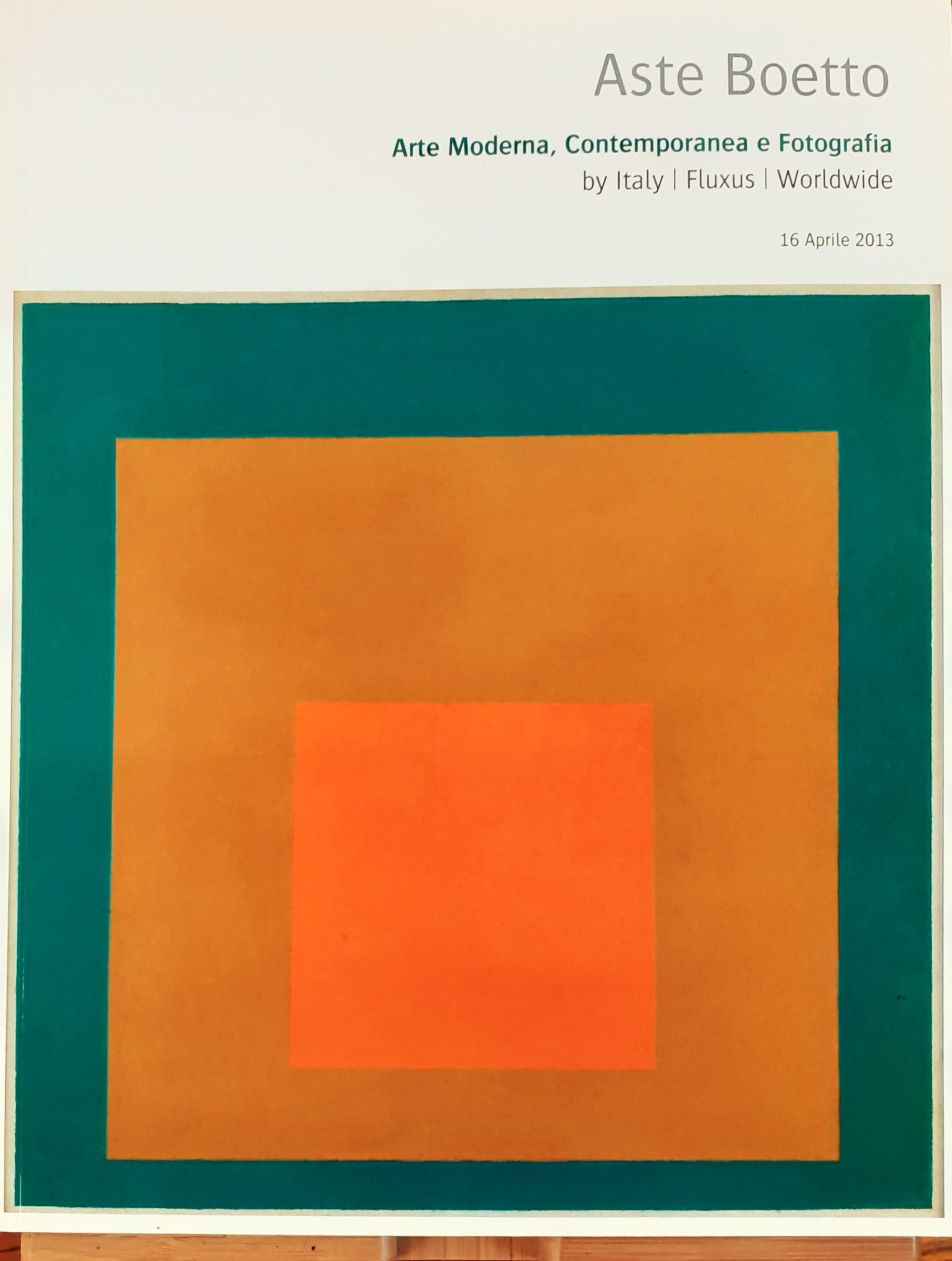 Aste Boetto Arte Moderna Contemporanea e fotografia Aprile 2013