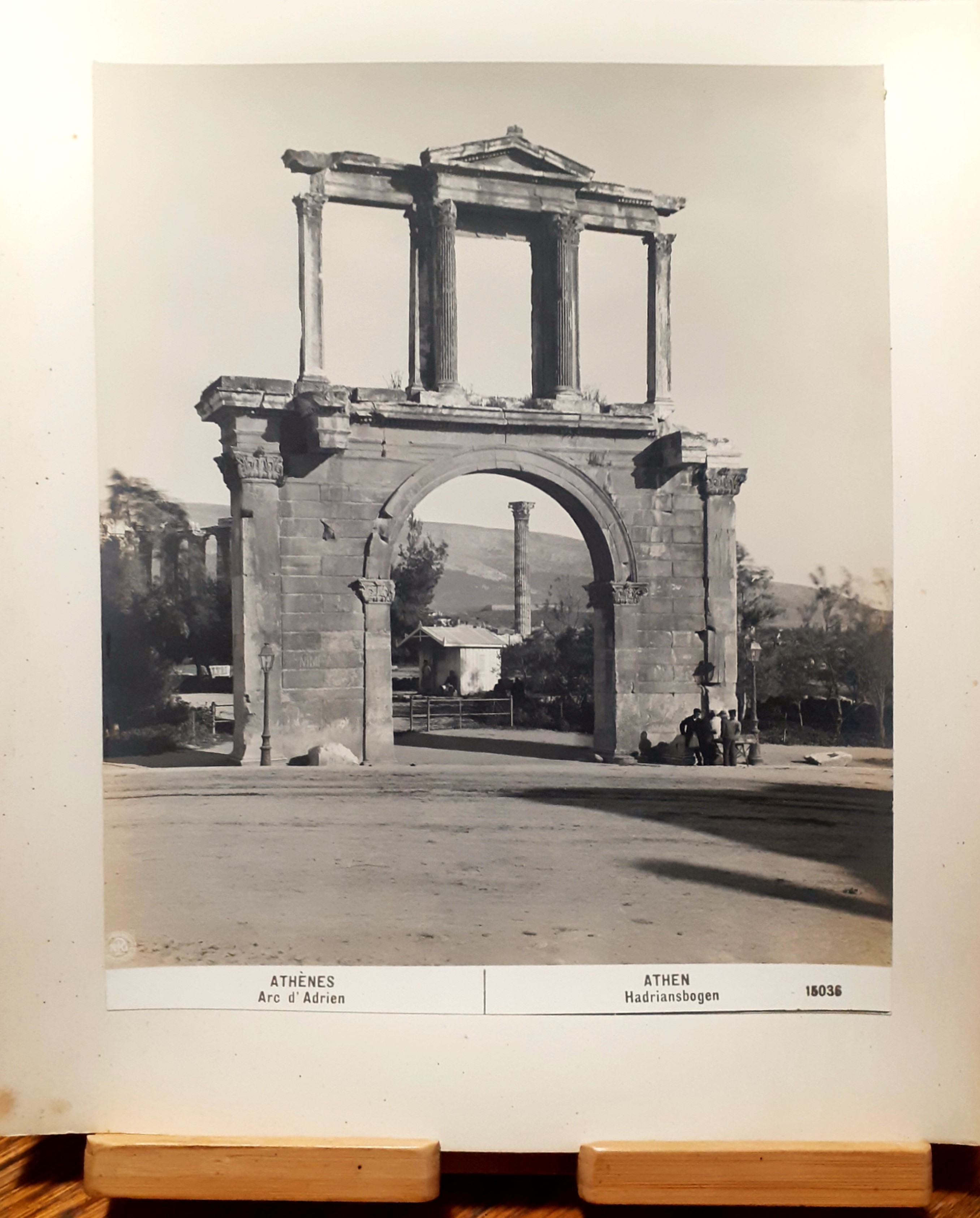 Athènes Arc d'Adrien Photo Gesellschaft Berlin 1906…