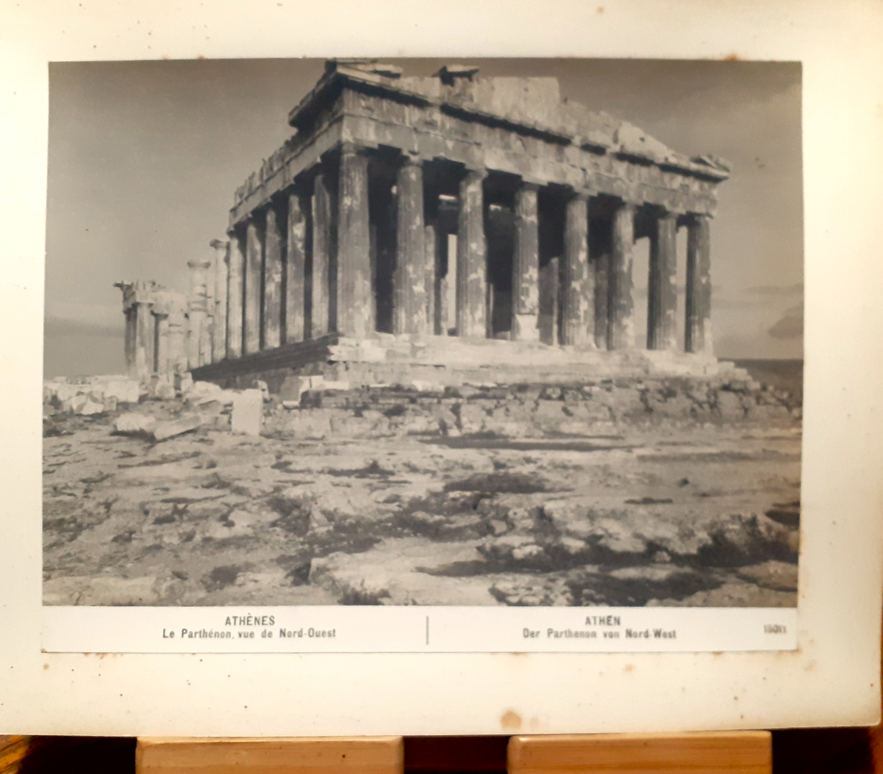 Athènes Le Parthénon Photo Gesellschaft Berlin 1906…