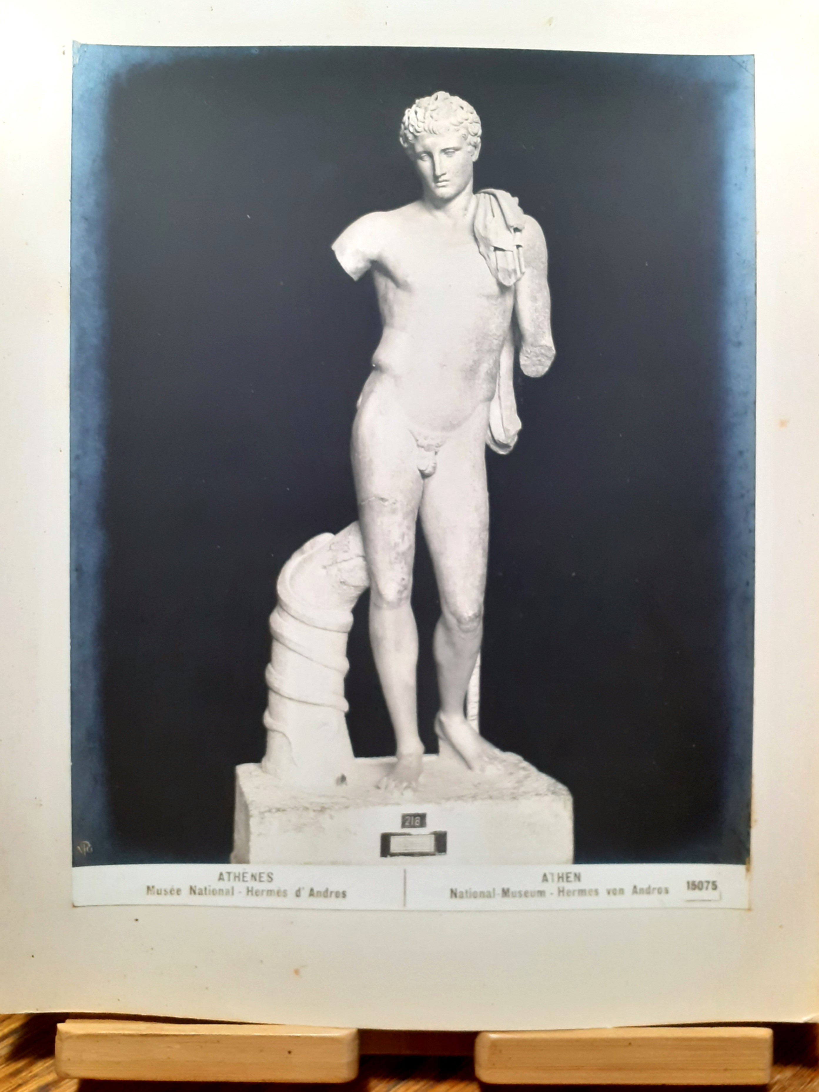 Athènes Musée National - Hermés Photo Gesellschaft Berlin 1906…