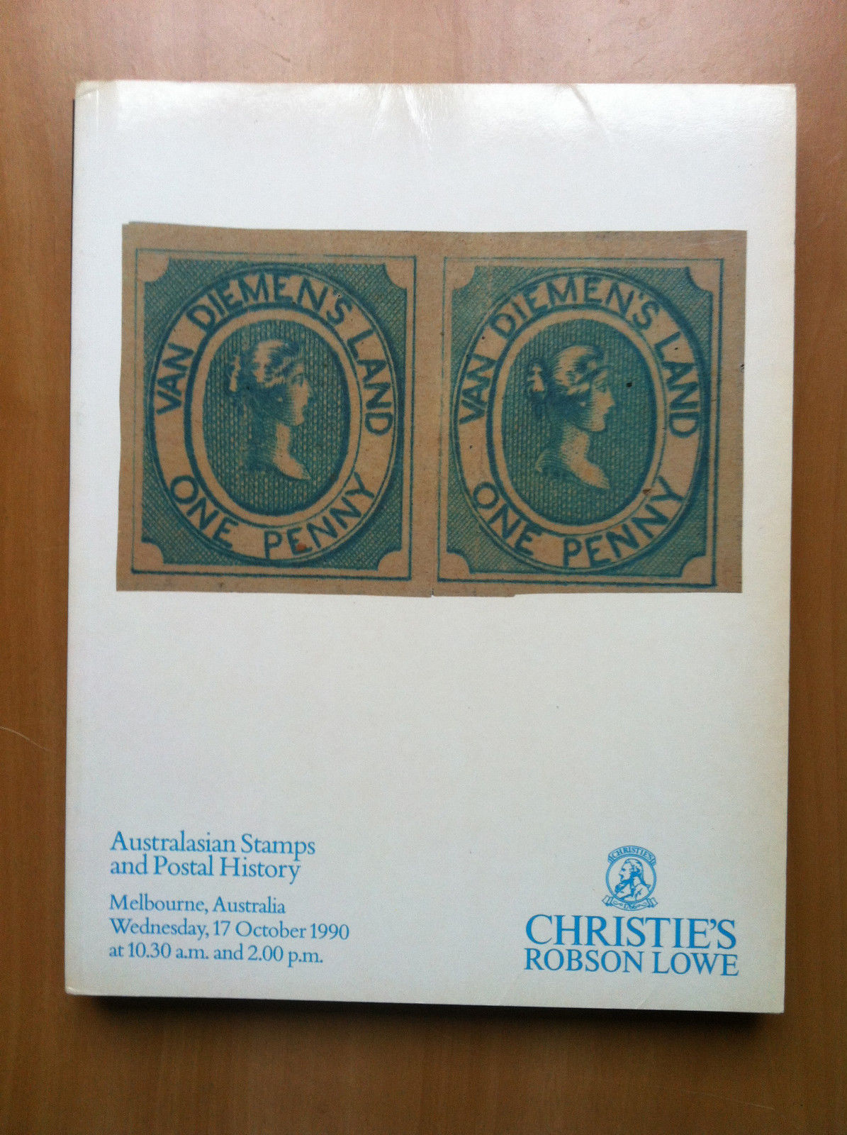 Auction Catalogue Christie's Australasian Stamps Posta History Melbourne E14411
