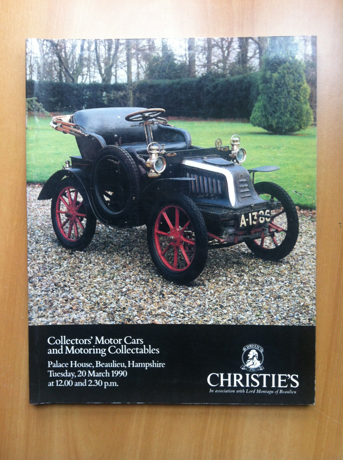 Auction Catalogue Christie's Collectors' Motor Cars Hampshire 1990 - E14895