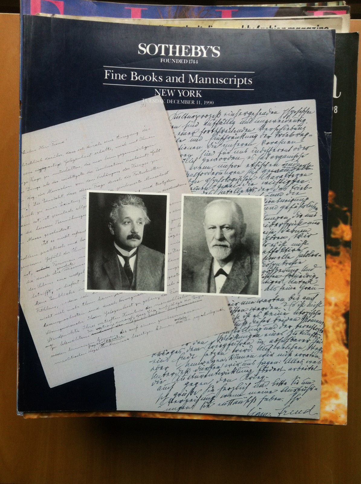 Auction catalogue Christie's Fine Books and Manuscripts New York 1990 …