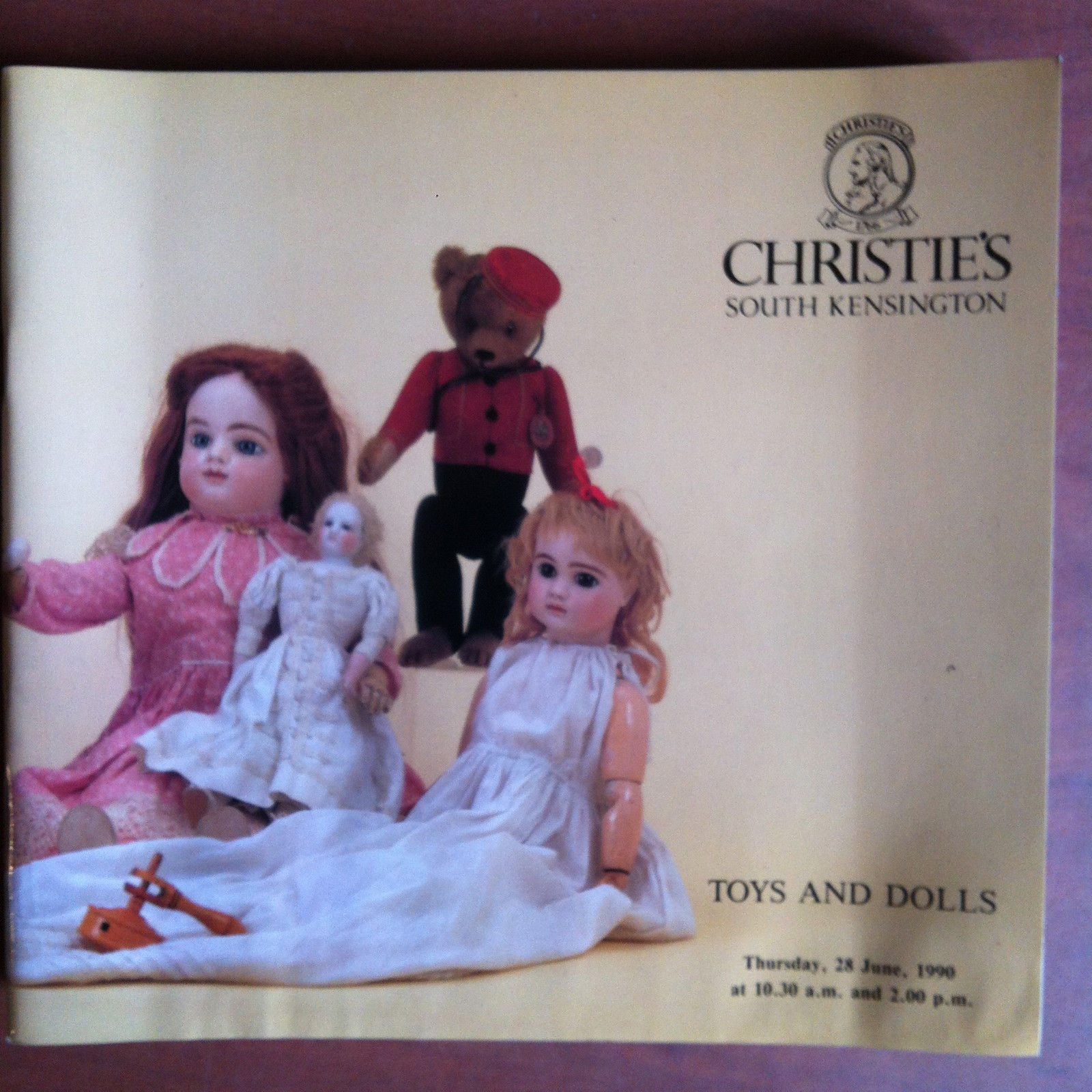 Auction catalogue Christie's Toys and Dolls - London 1990 - …