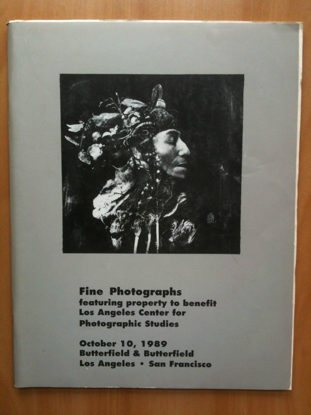 Auction catalogue Fine Photographs and Related Material 1989 San Francisco …