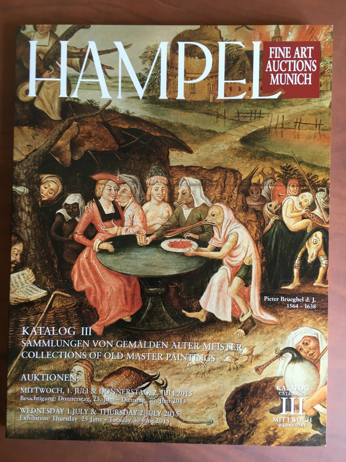 Auction catalogue Hampel Fine Ar Munich 2015 - E21721