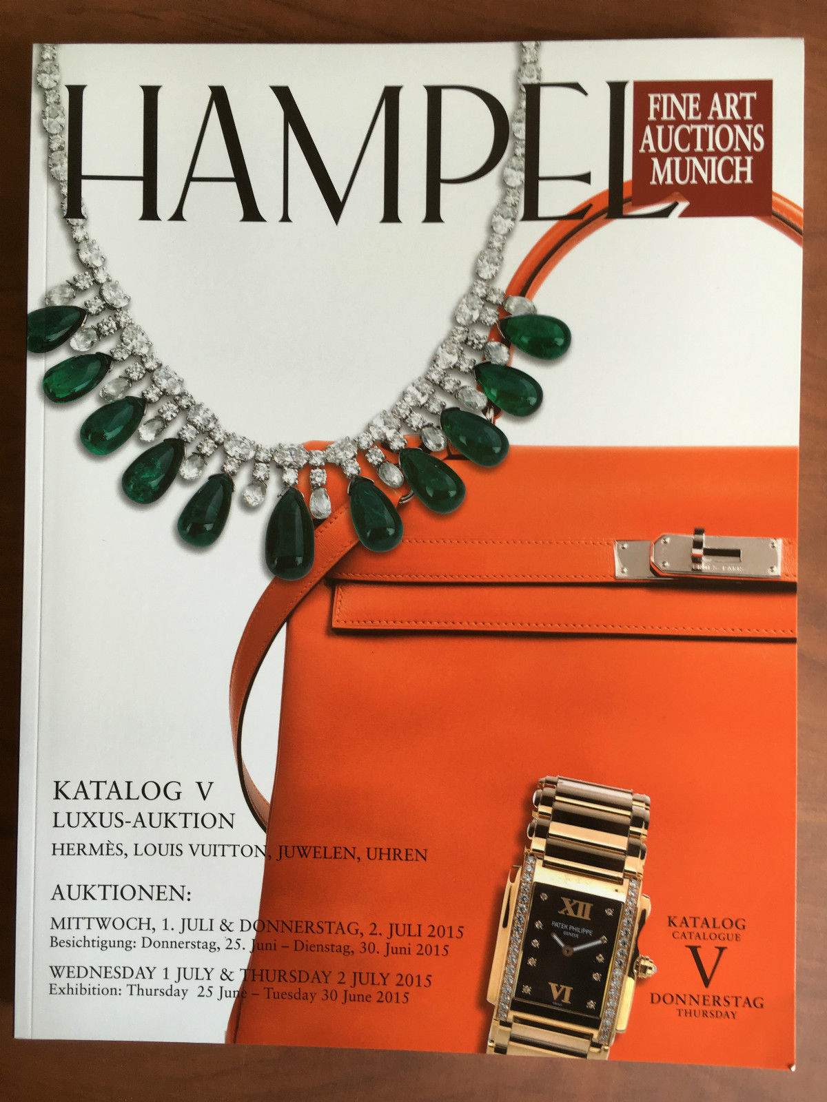 Auction catalogue Hampel Fine Ar Munich 2015 - E21722