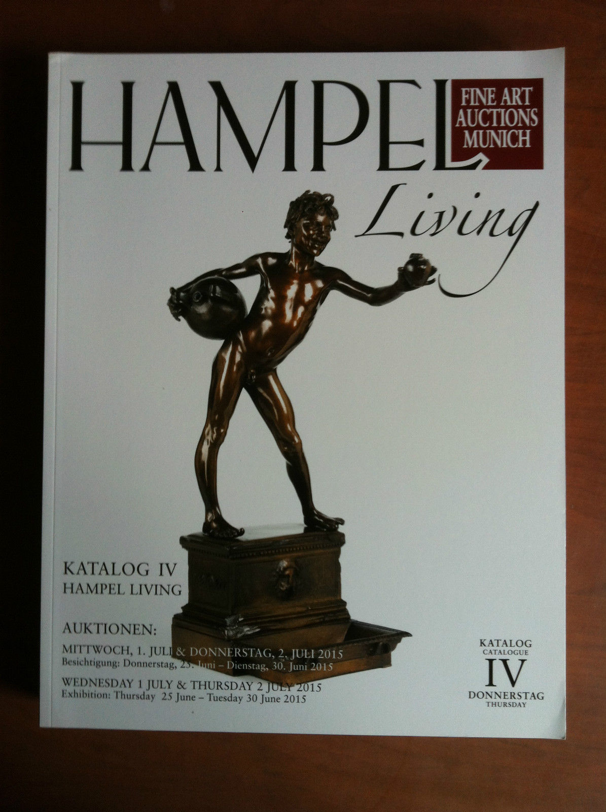 Auction catalogue Hampel Living 2015 Munch - E19070