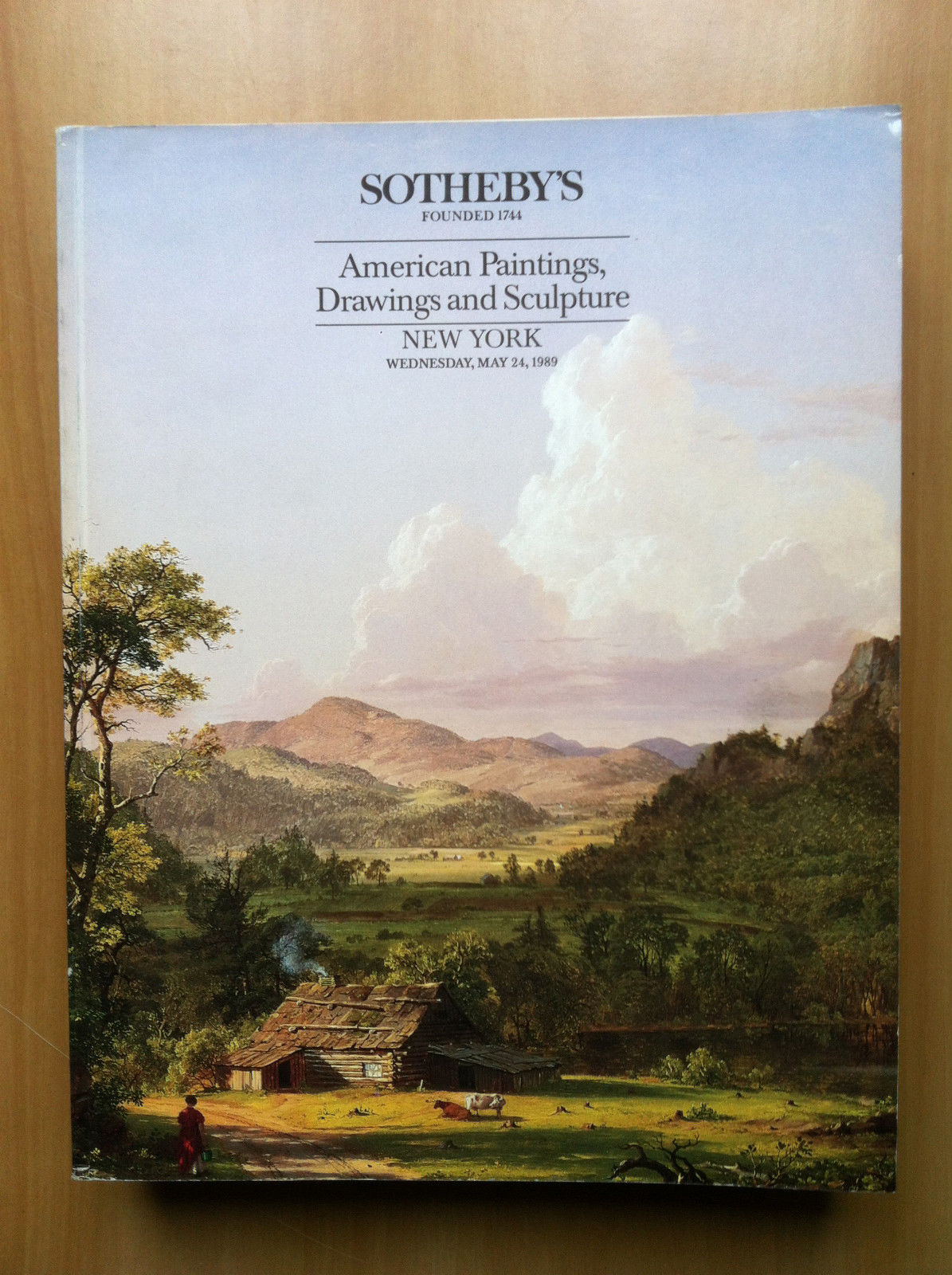 Auction catalogue Sotheby's American Paintings drawings sculpture 1989 - E13878