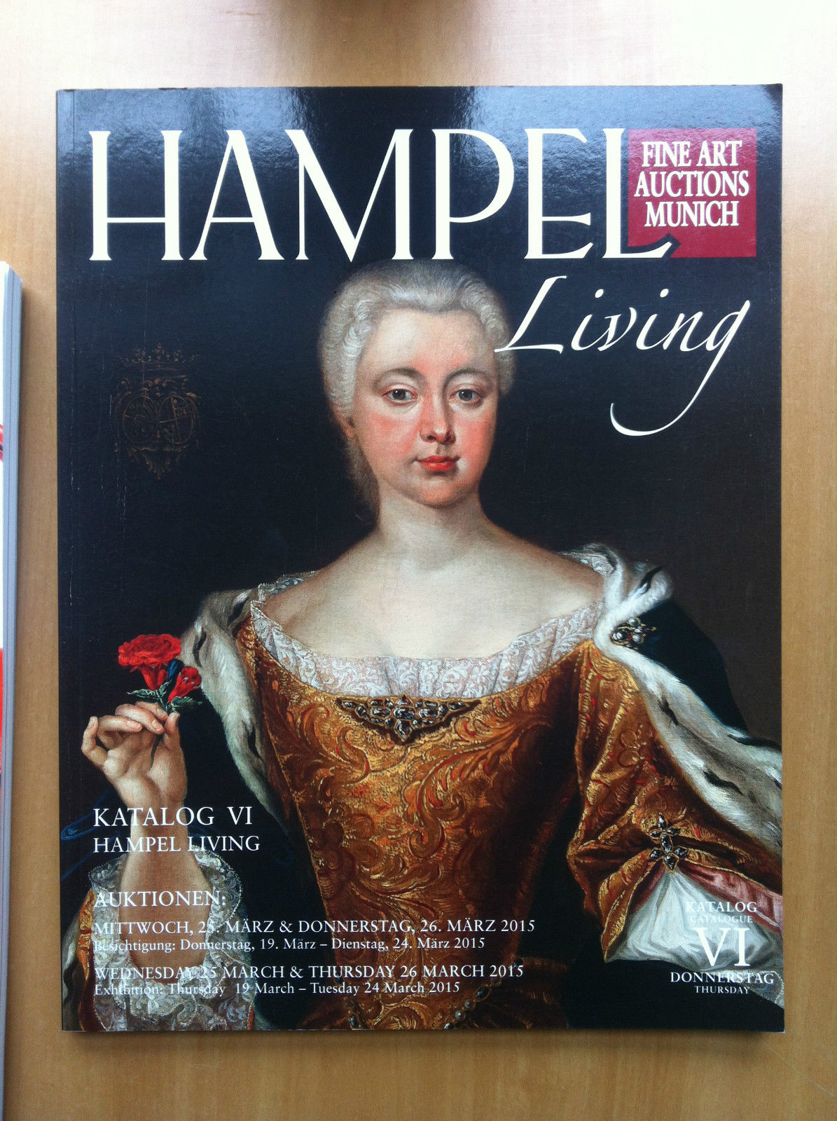 Auction catalogue VI Hampel Living Munchen 2015 - E18579